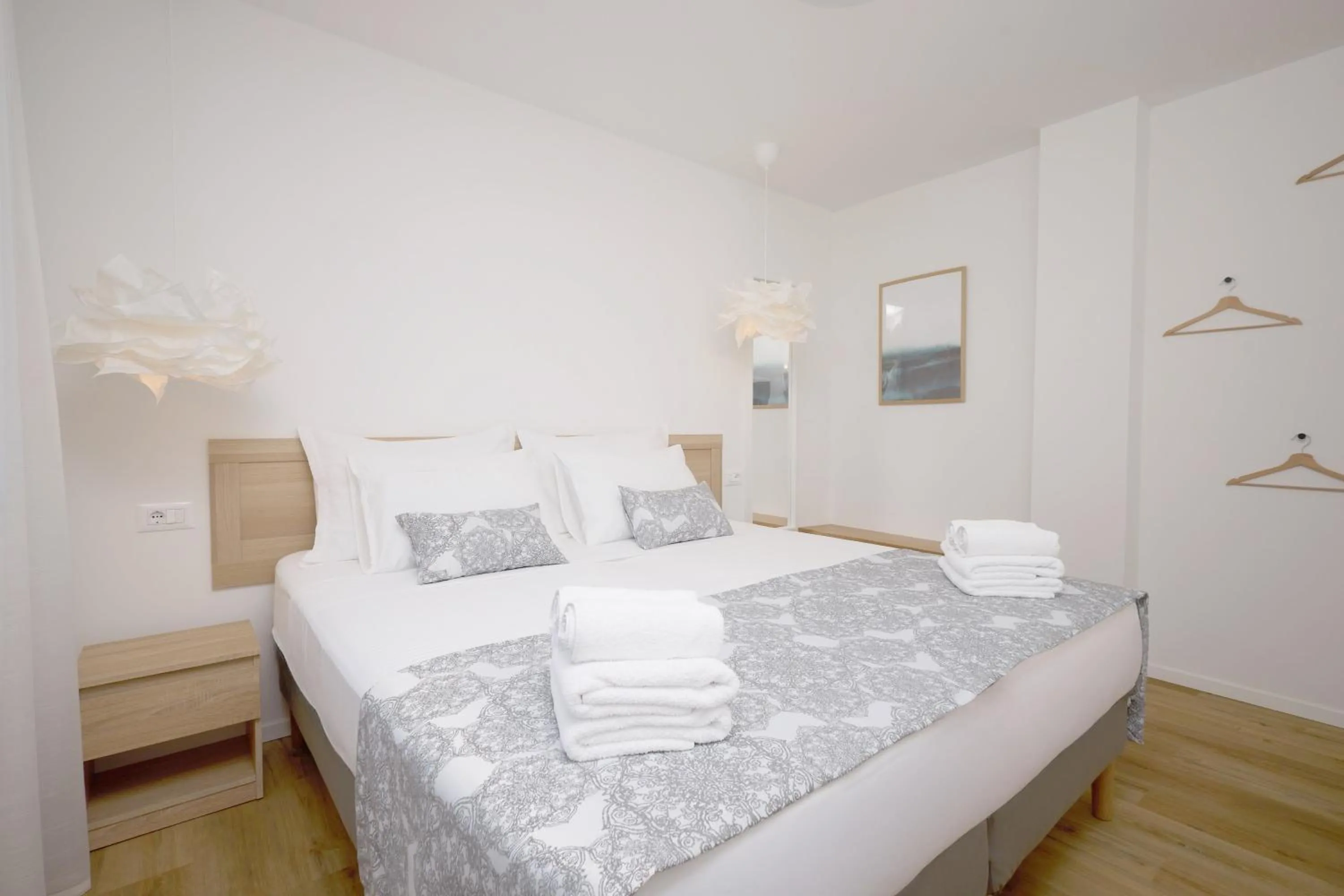 Bed in Plitvice Nest