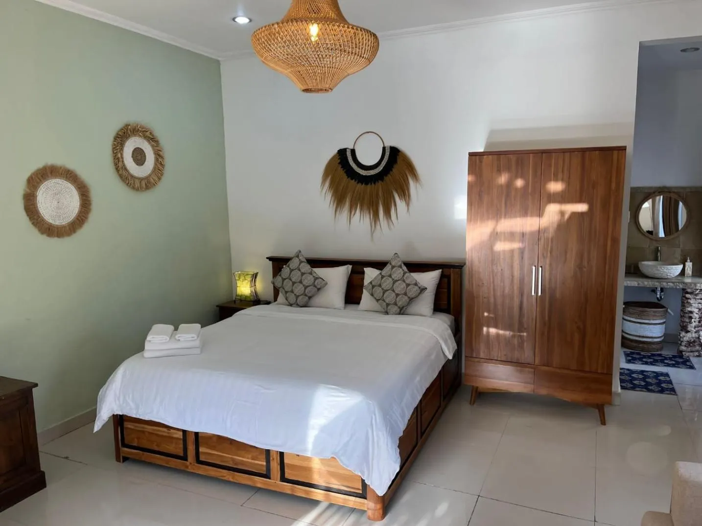 Bedroom, Bed in Glam Canggu