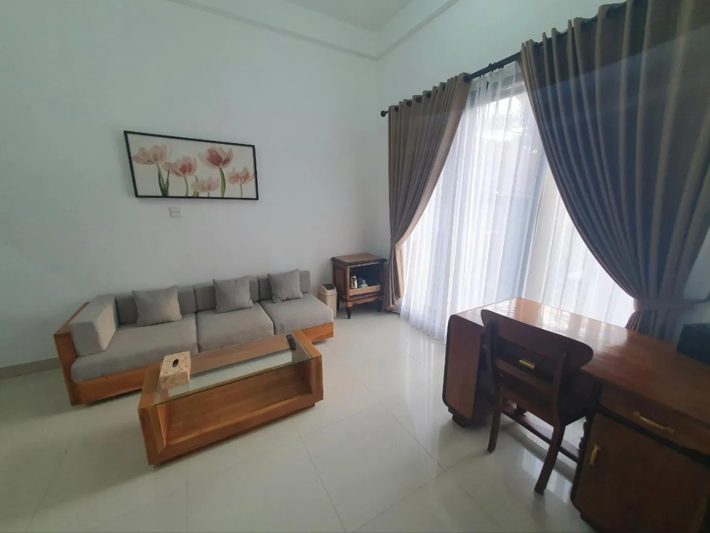 Living room in Glam Canggu