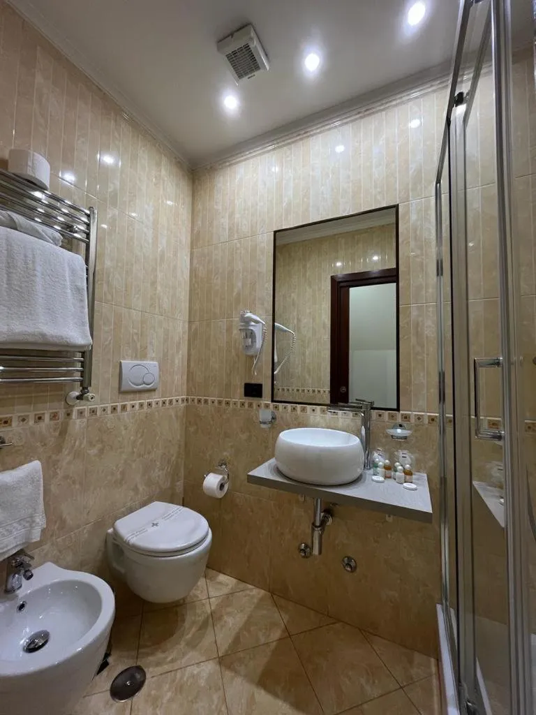 Shower in Glam Luxury Rome
