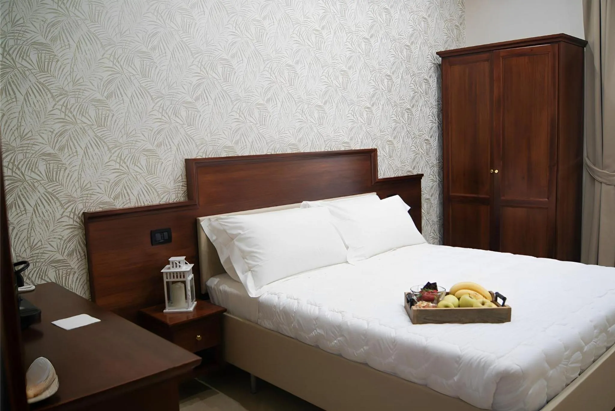 Bed in Glam Luxury Rome