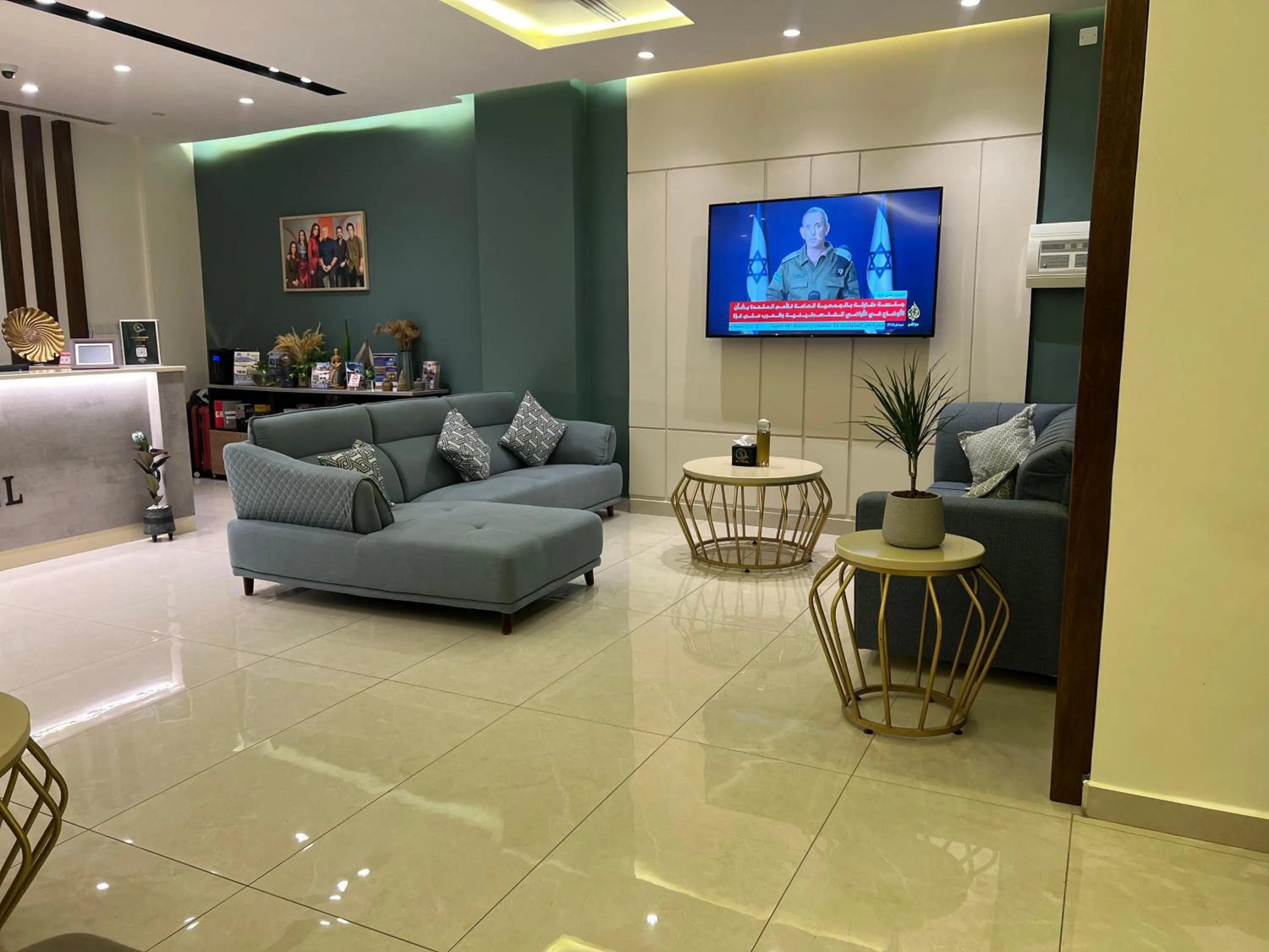 Lobby or reception in Sky Hotel