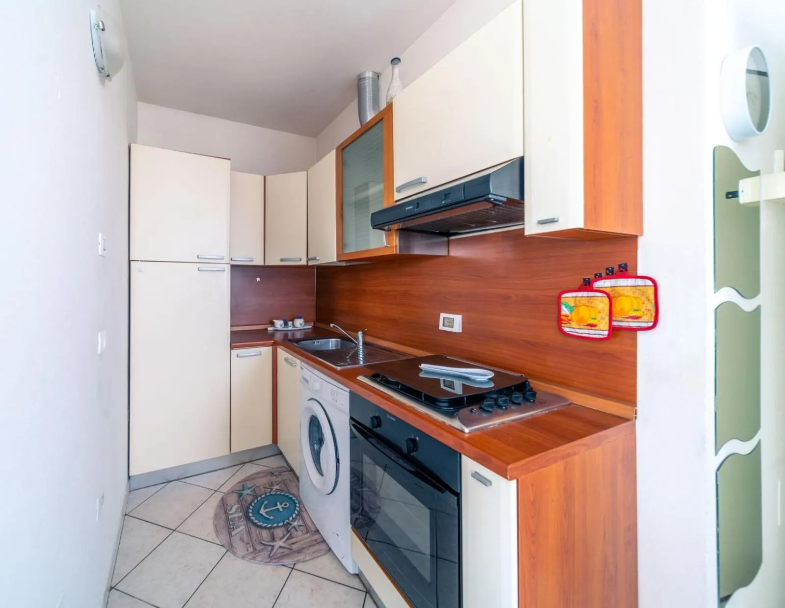 Kitchen or kitchenette in Residence Alessandra