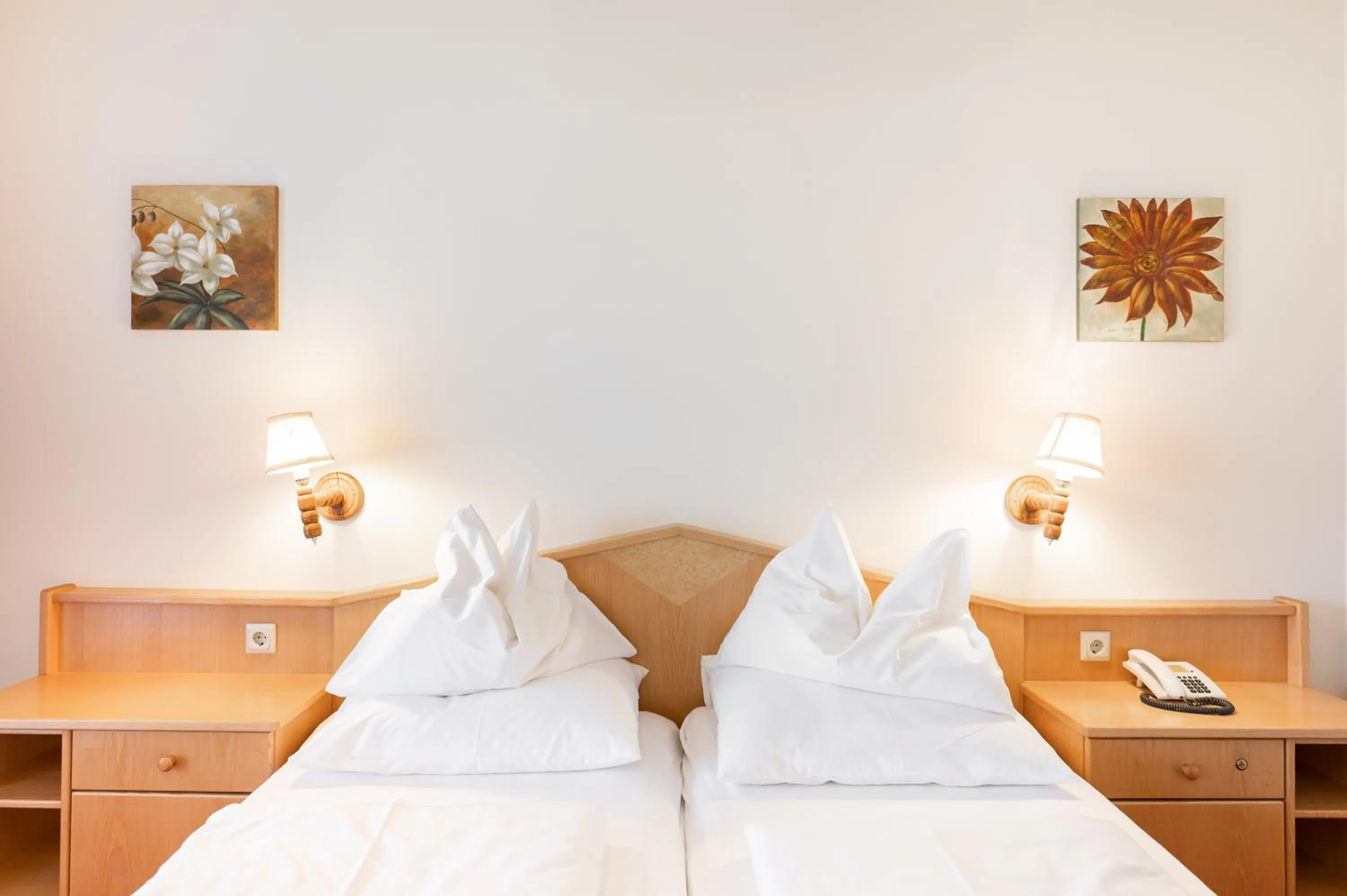 Bed in PANORAMA SportHOTEL