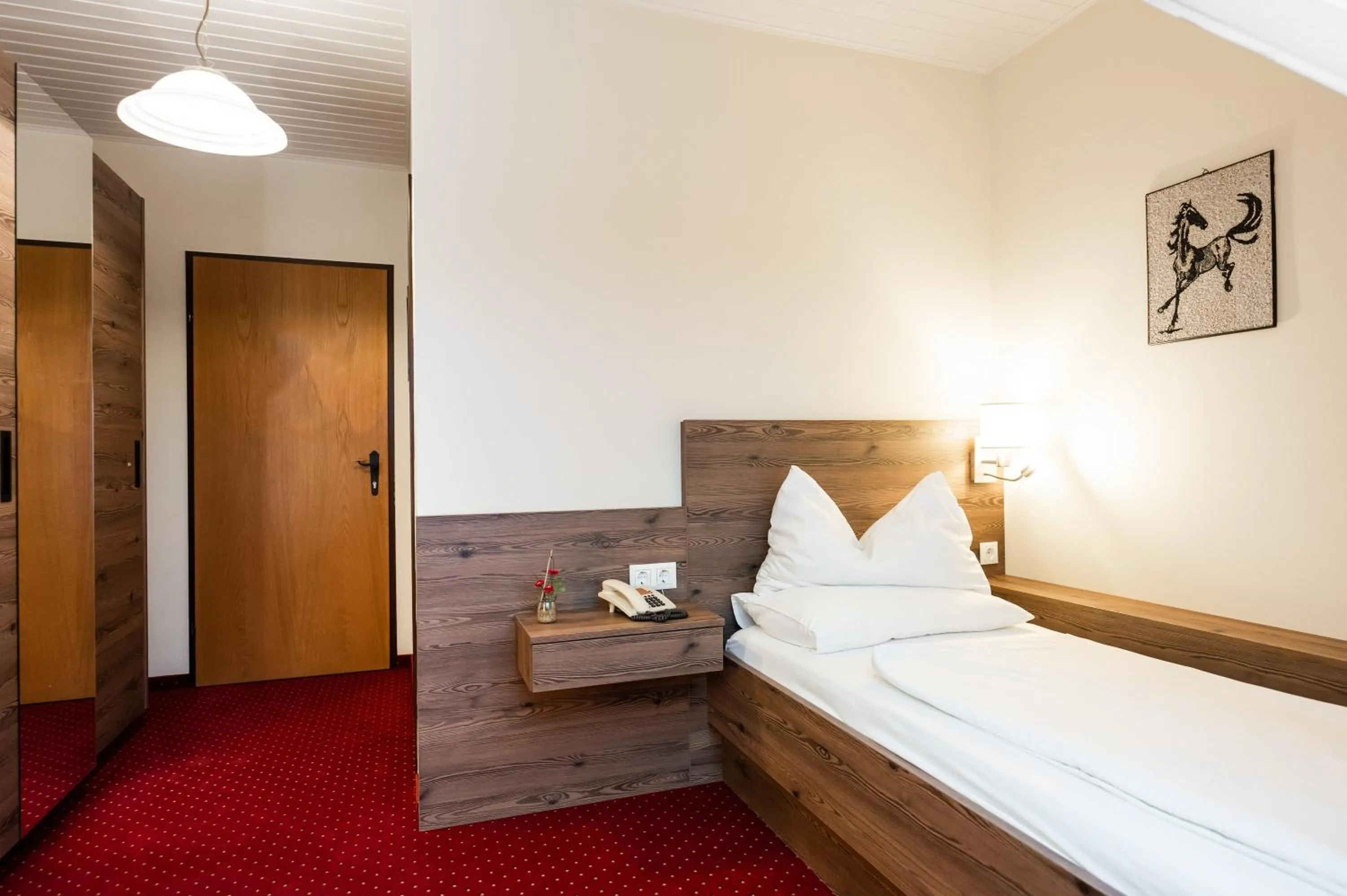 Bed in PANORAMA SportHOTEL