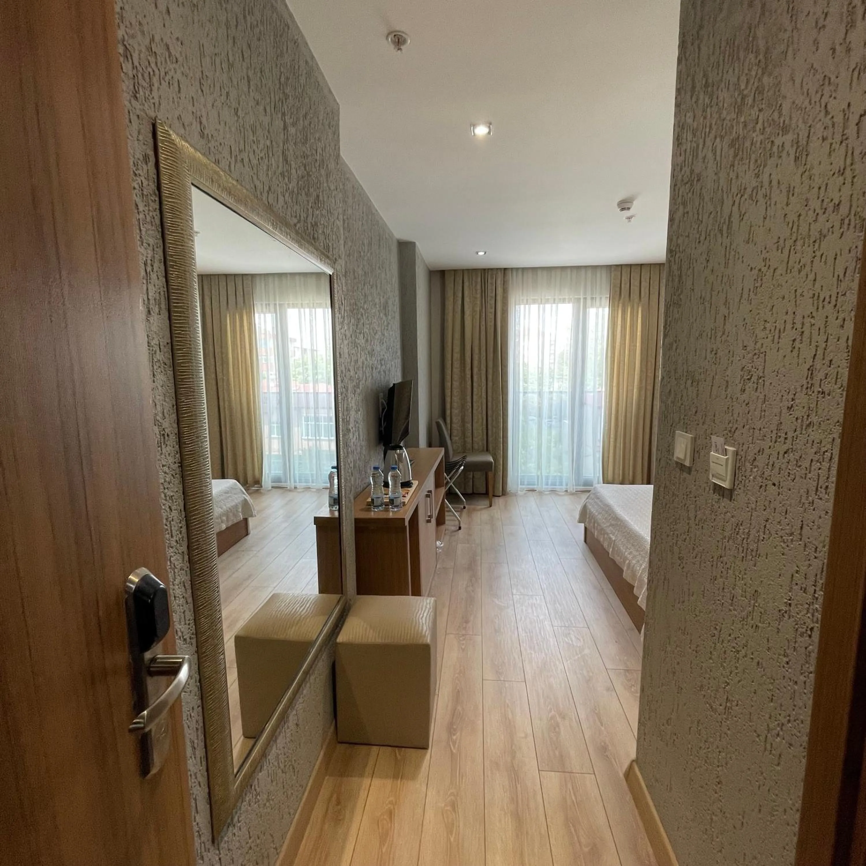 Bed in İNNPORT HOTEL