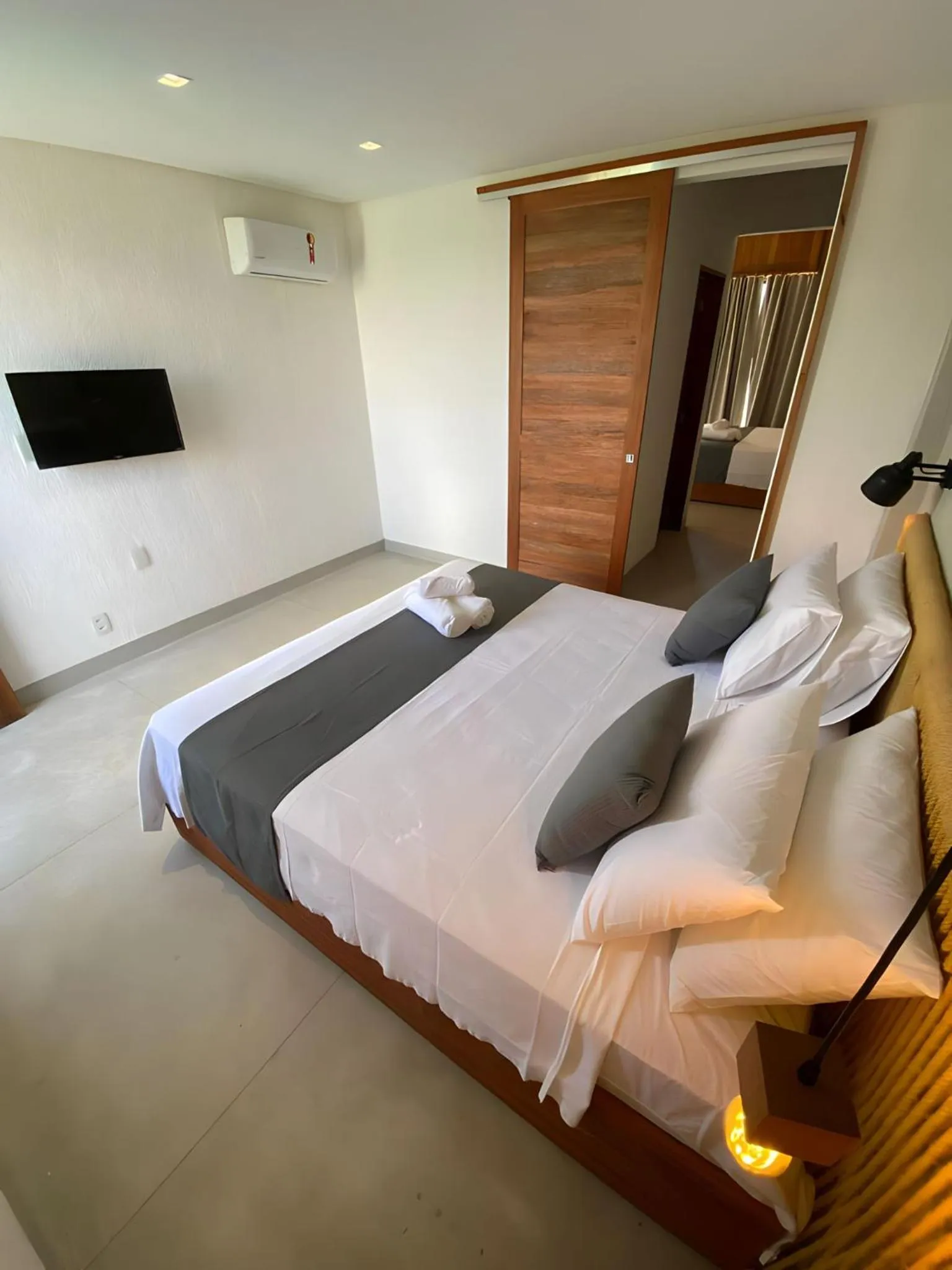 Bed in Alameda Lounge Pousada