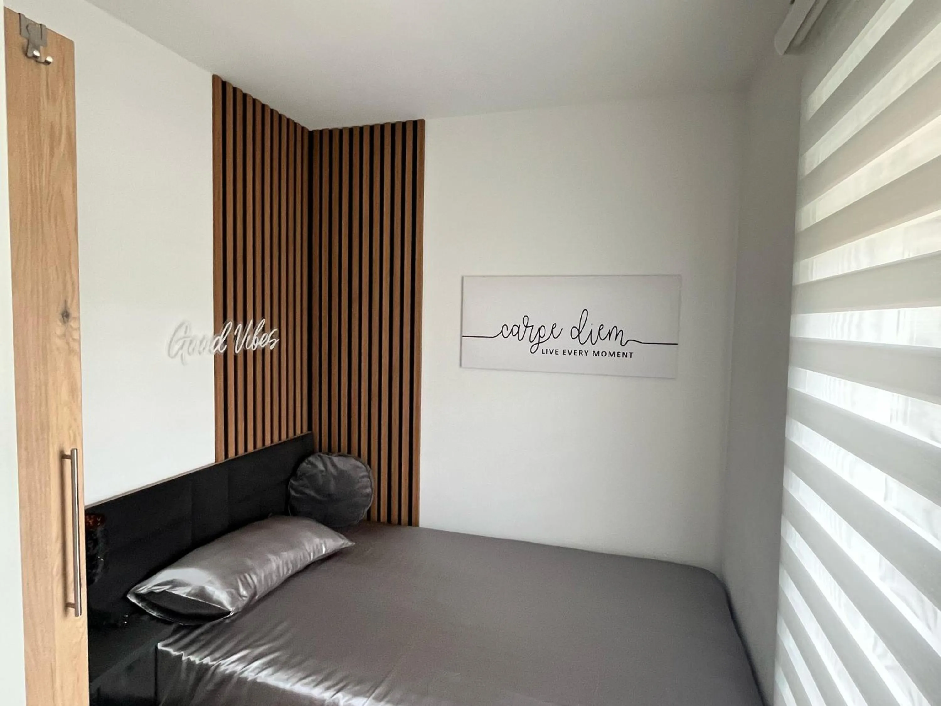 Bed in Villa Carpe diem