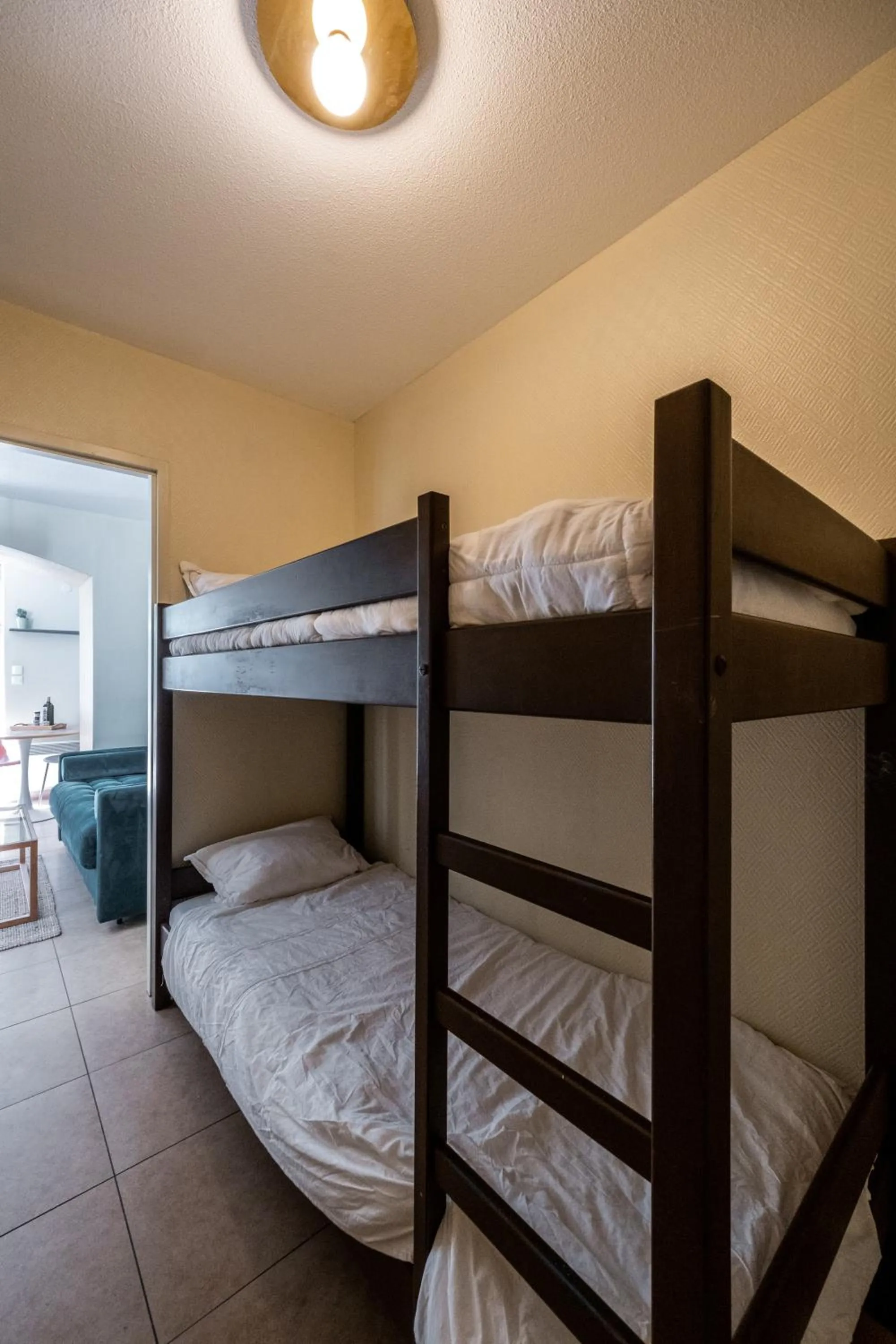 bunk bed, Bed in Résidence Château d'Acotz - Appartements avec piscine à 300m des Plages & Océan