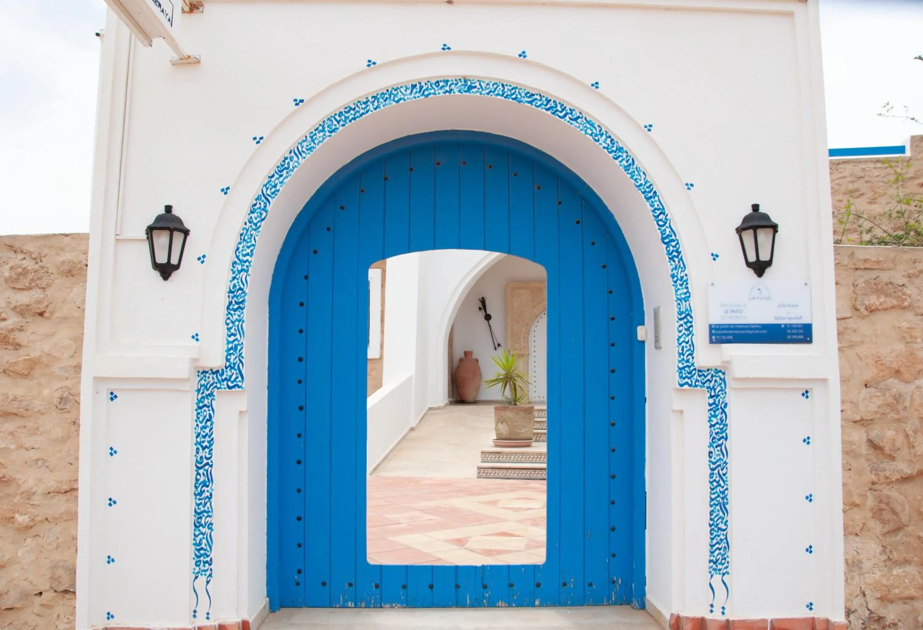 Facade/entrance in Le Patio de Mezraya
