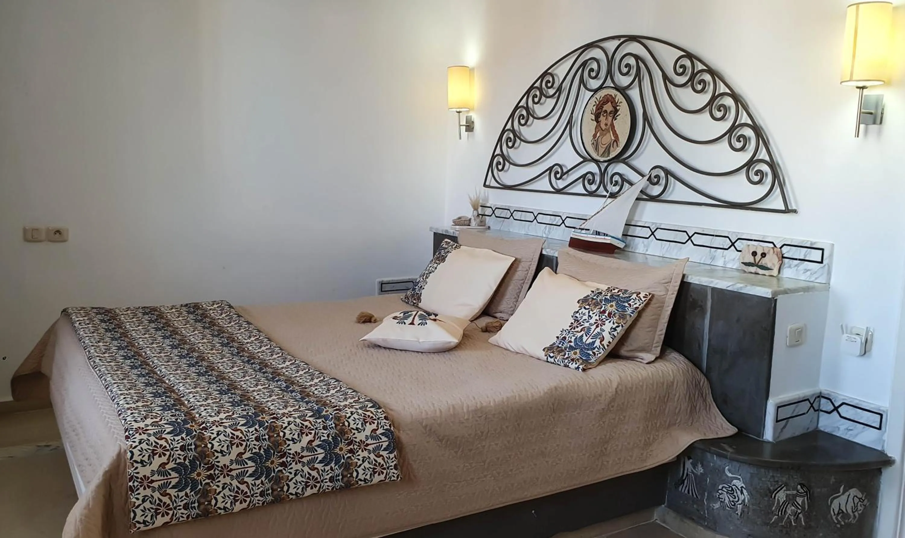 Photo of the whole room, Bed in Le Patio de Mezraya