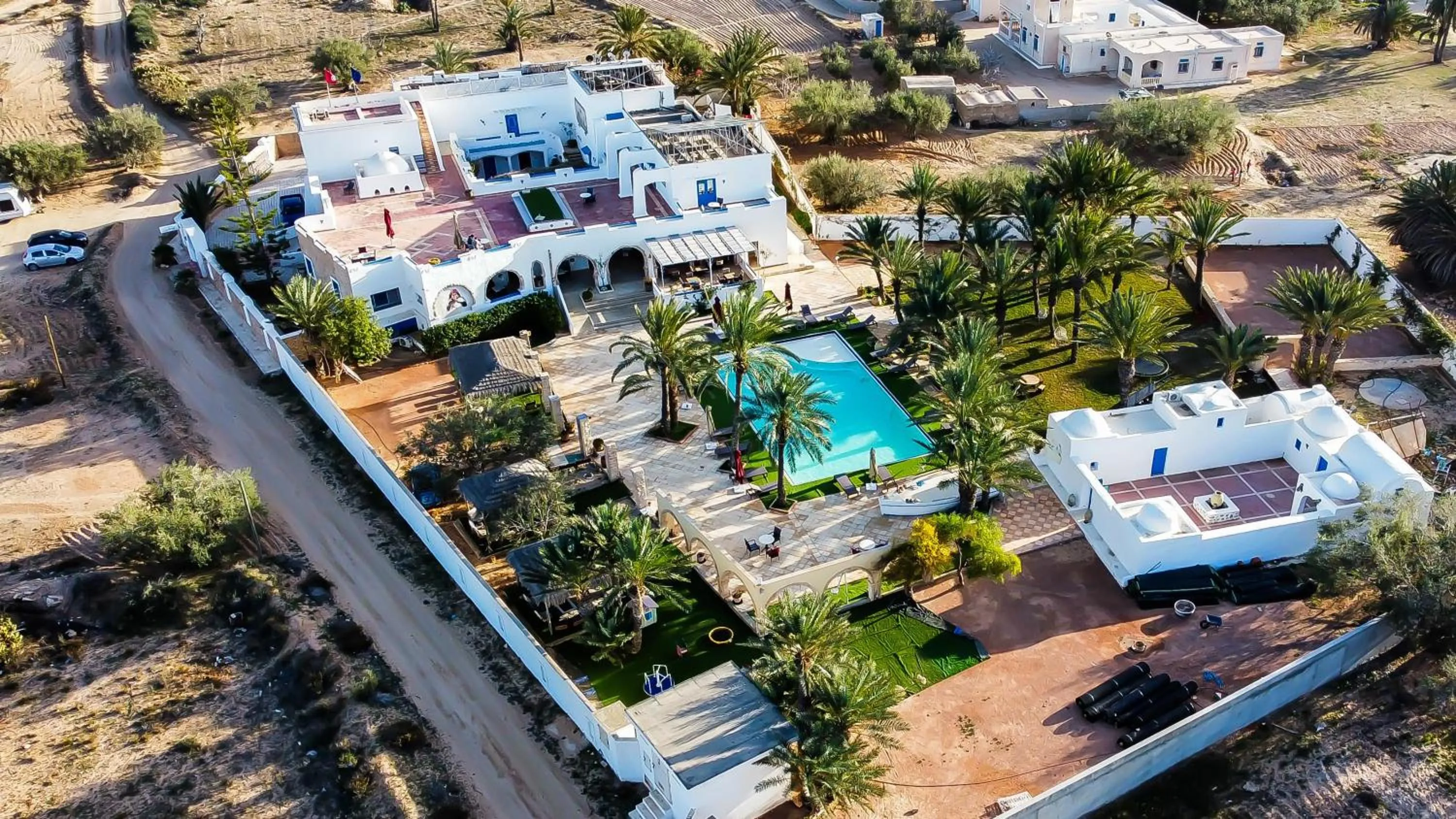 Bird's eye view in Le Patio de Mezraya