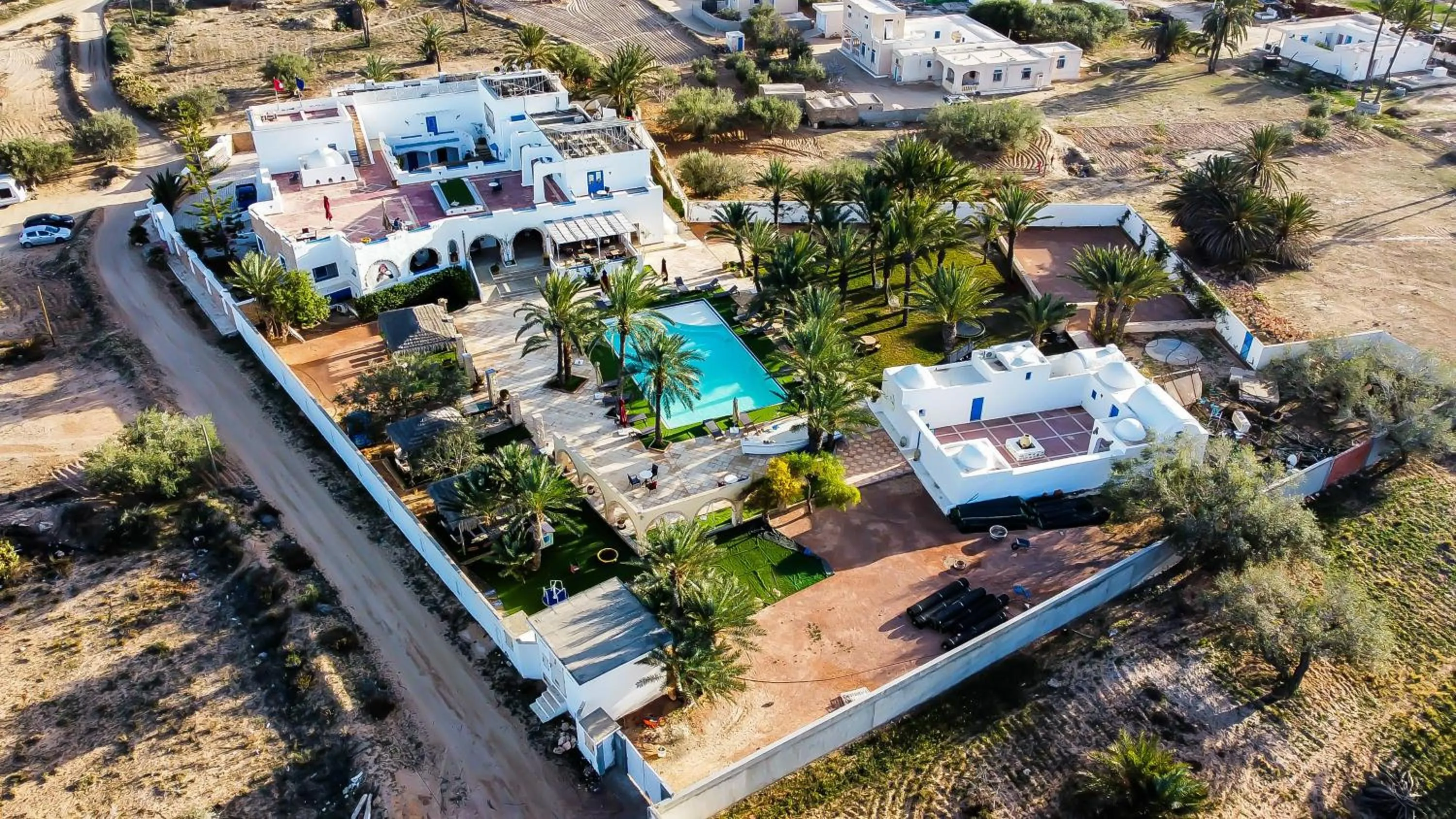 Bird's eye view in Le Patio de Mezraya