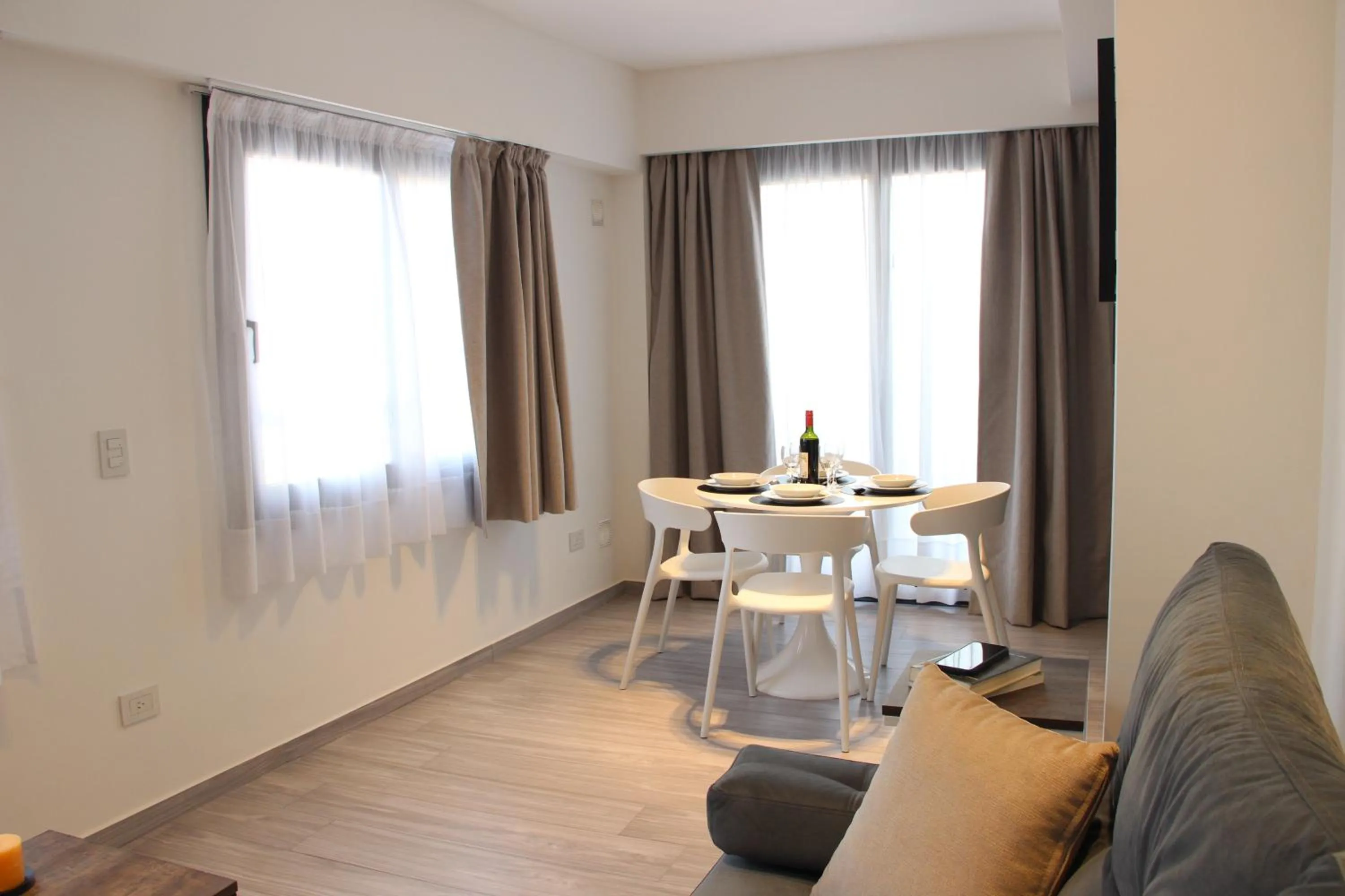 Seating area in In House BA - Le coq