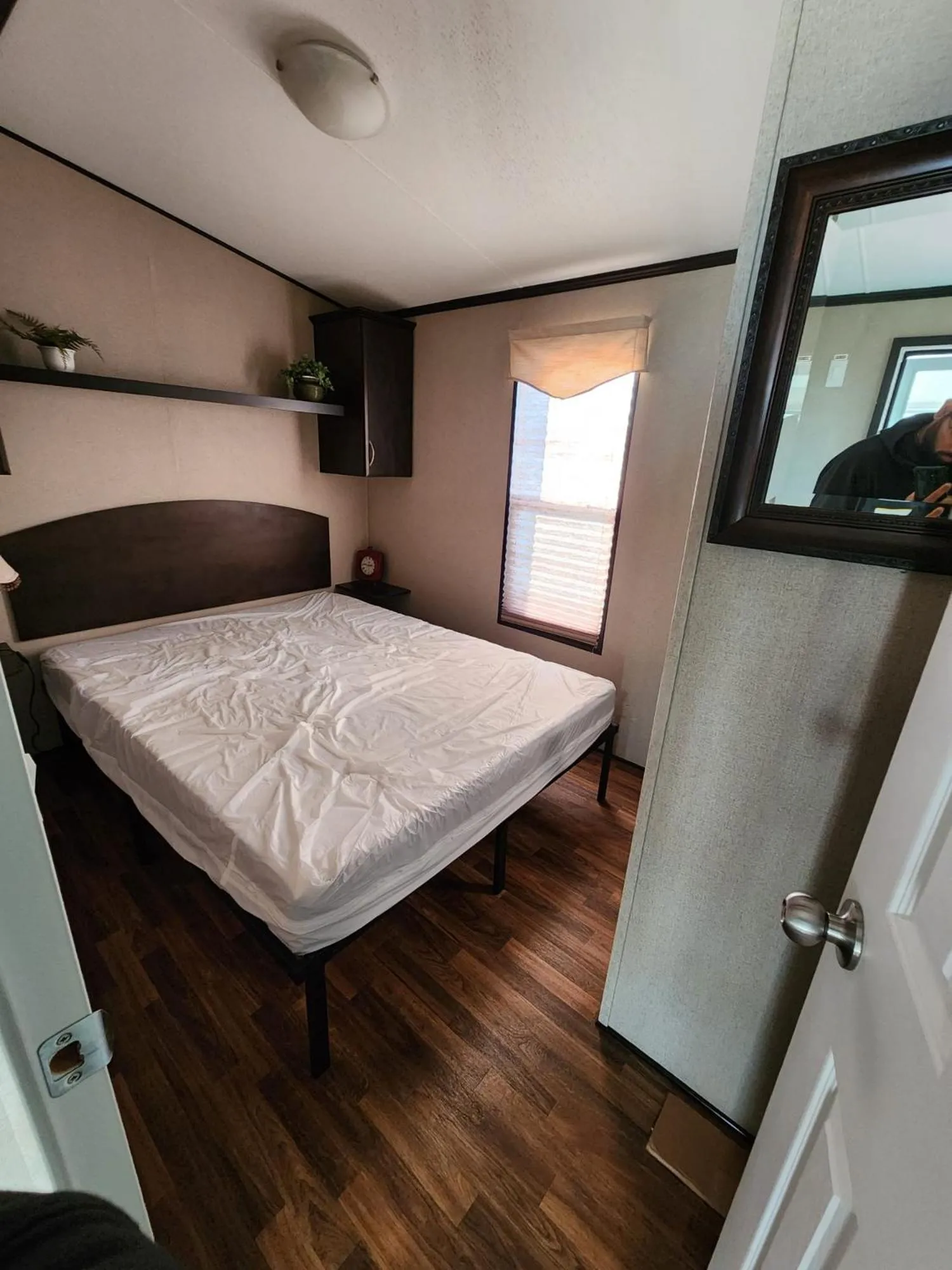 Bed in Falcon Cottages