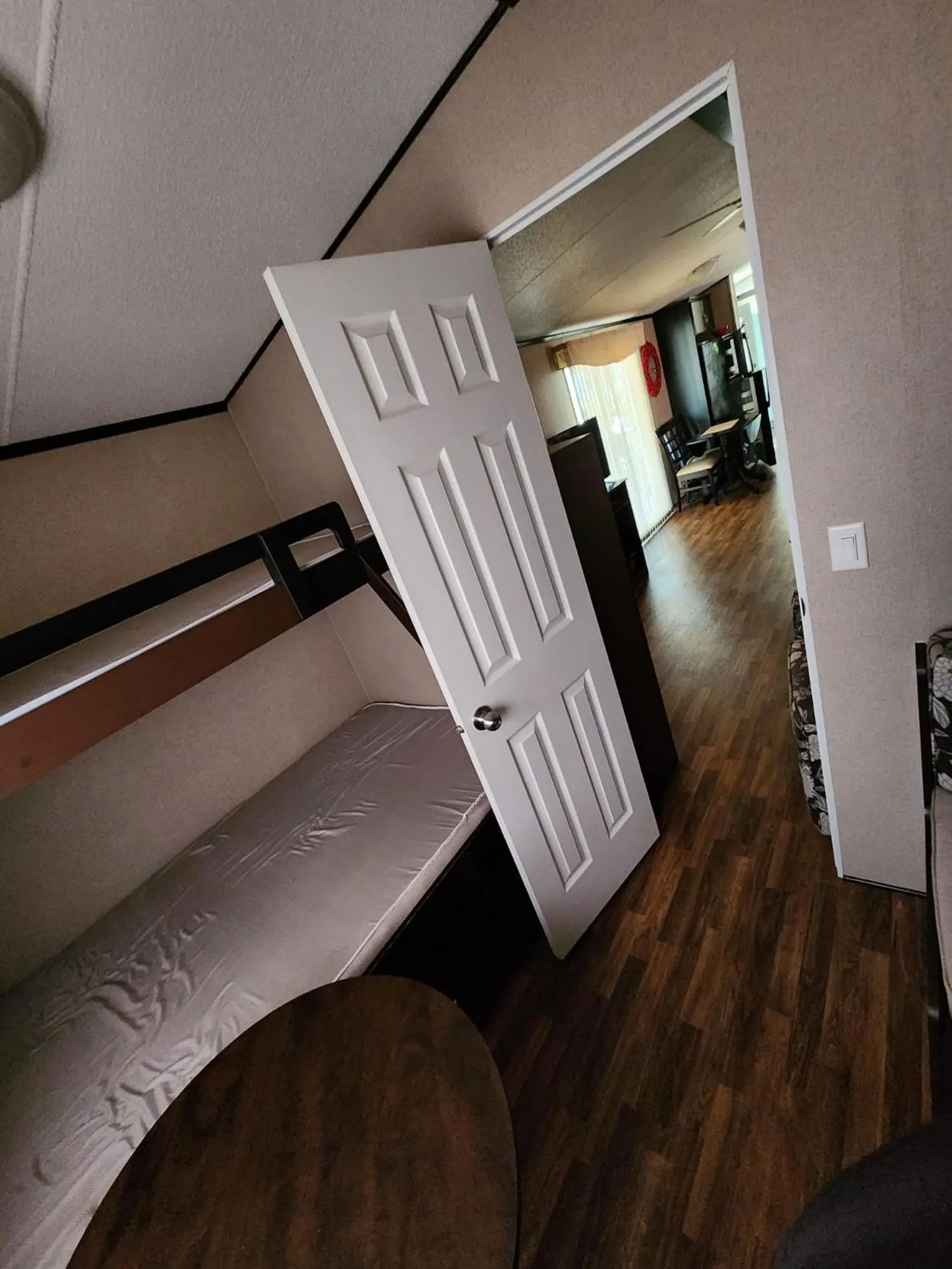 Bedroom, Bed in Falcon Cottages