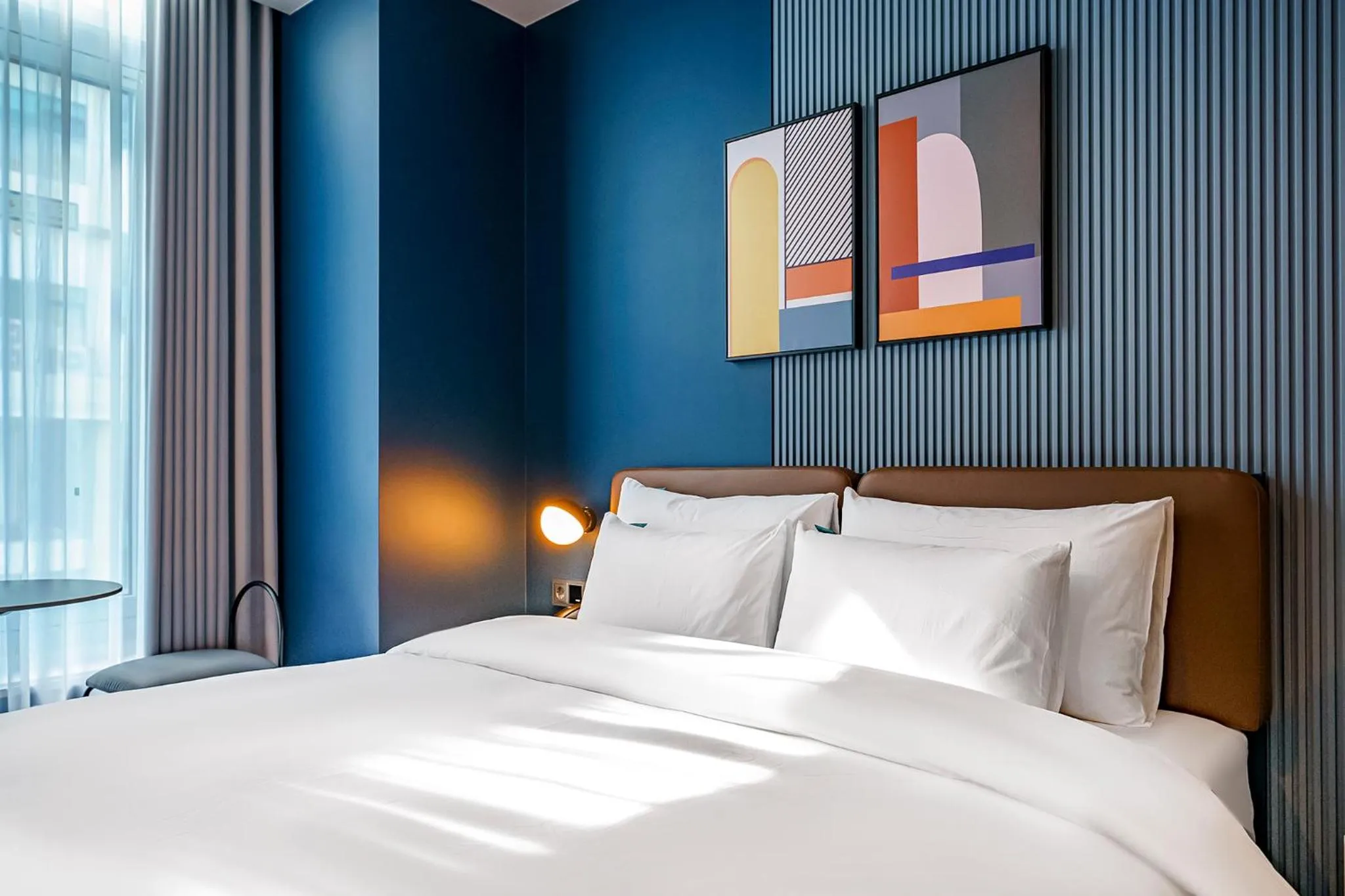 Bed in H-Avenue Hotel Geomdan New Town