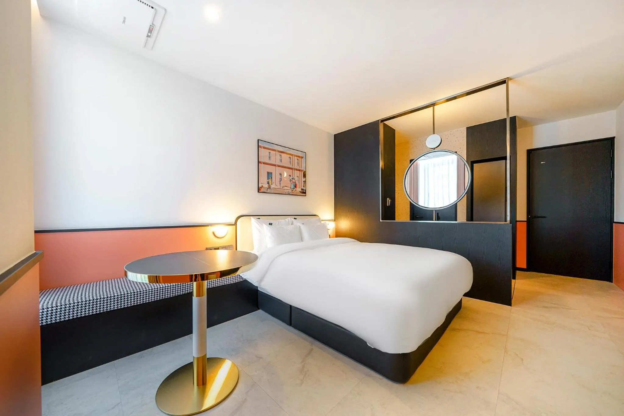 Bed in H-Avenue Hotel Geomdan New Town