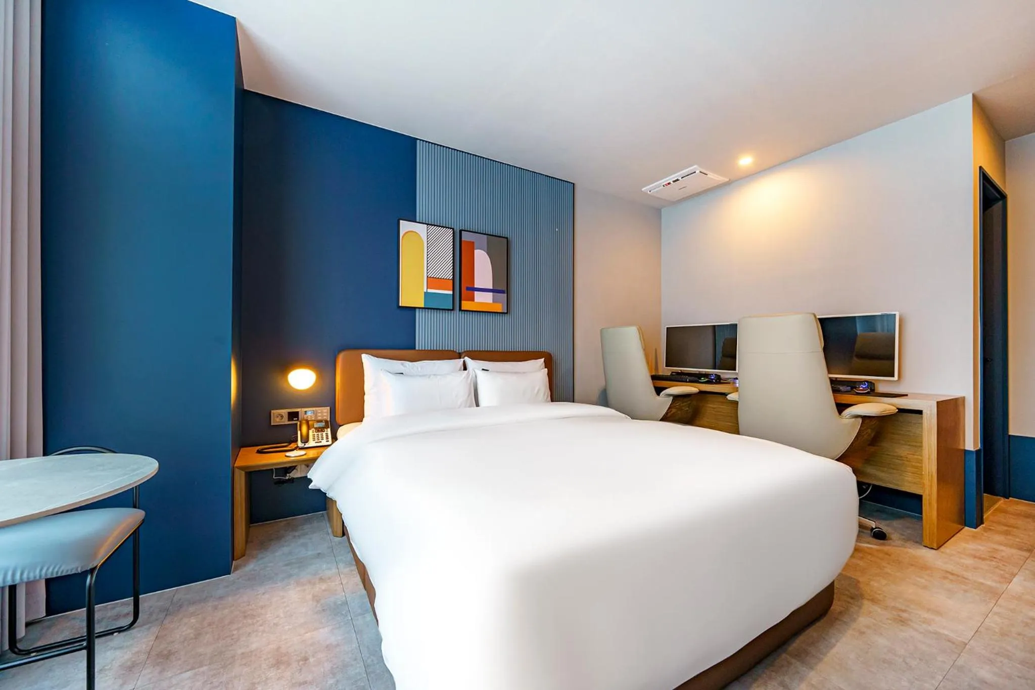 Bed in H-Avenue Hotel Geomdan New Town