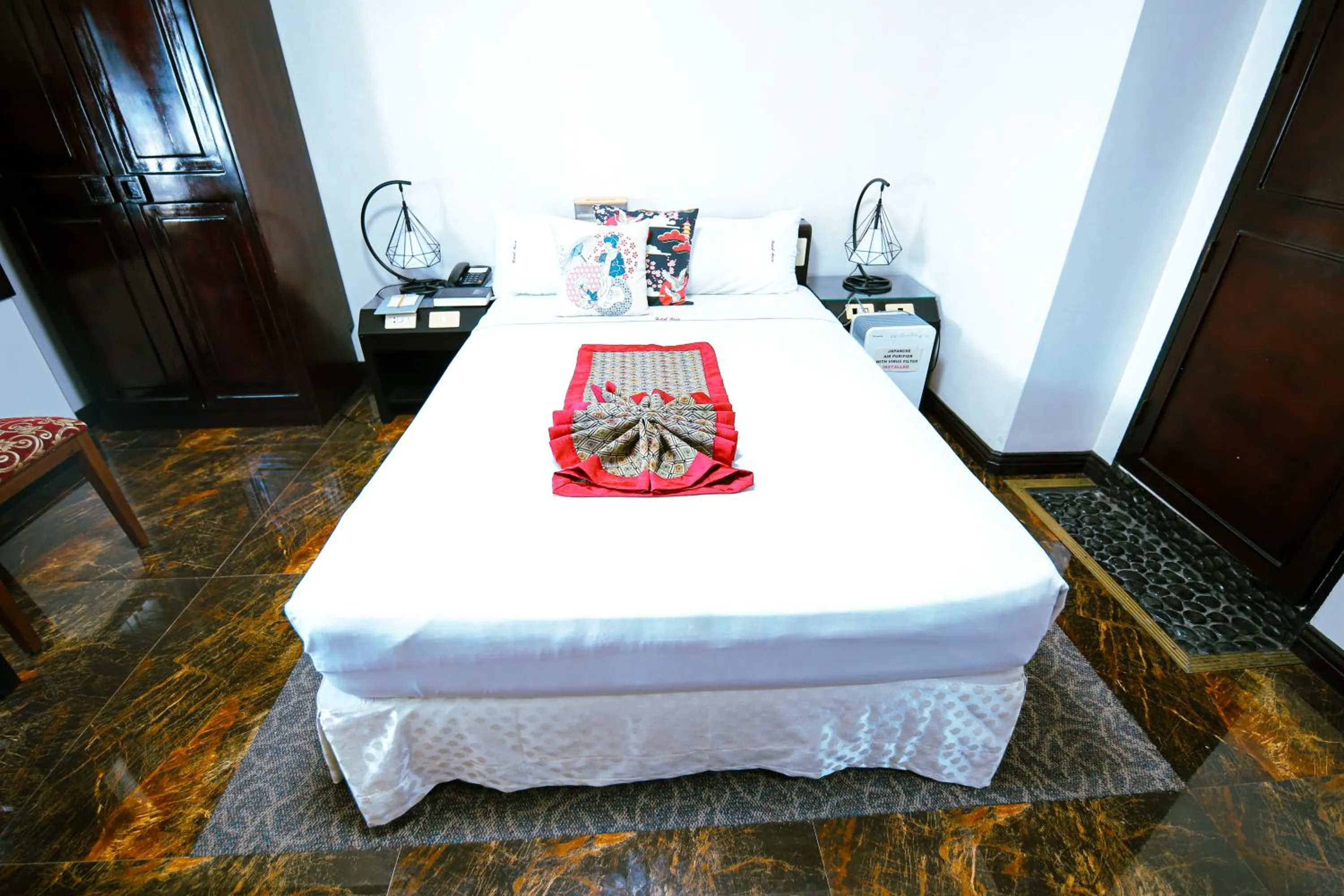 Bed in Hotel Asia Cebu