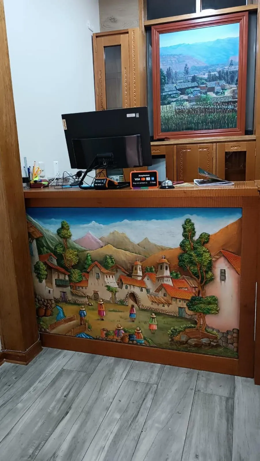 Lobby or reception in Hotel Aural