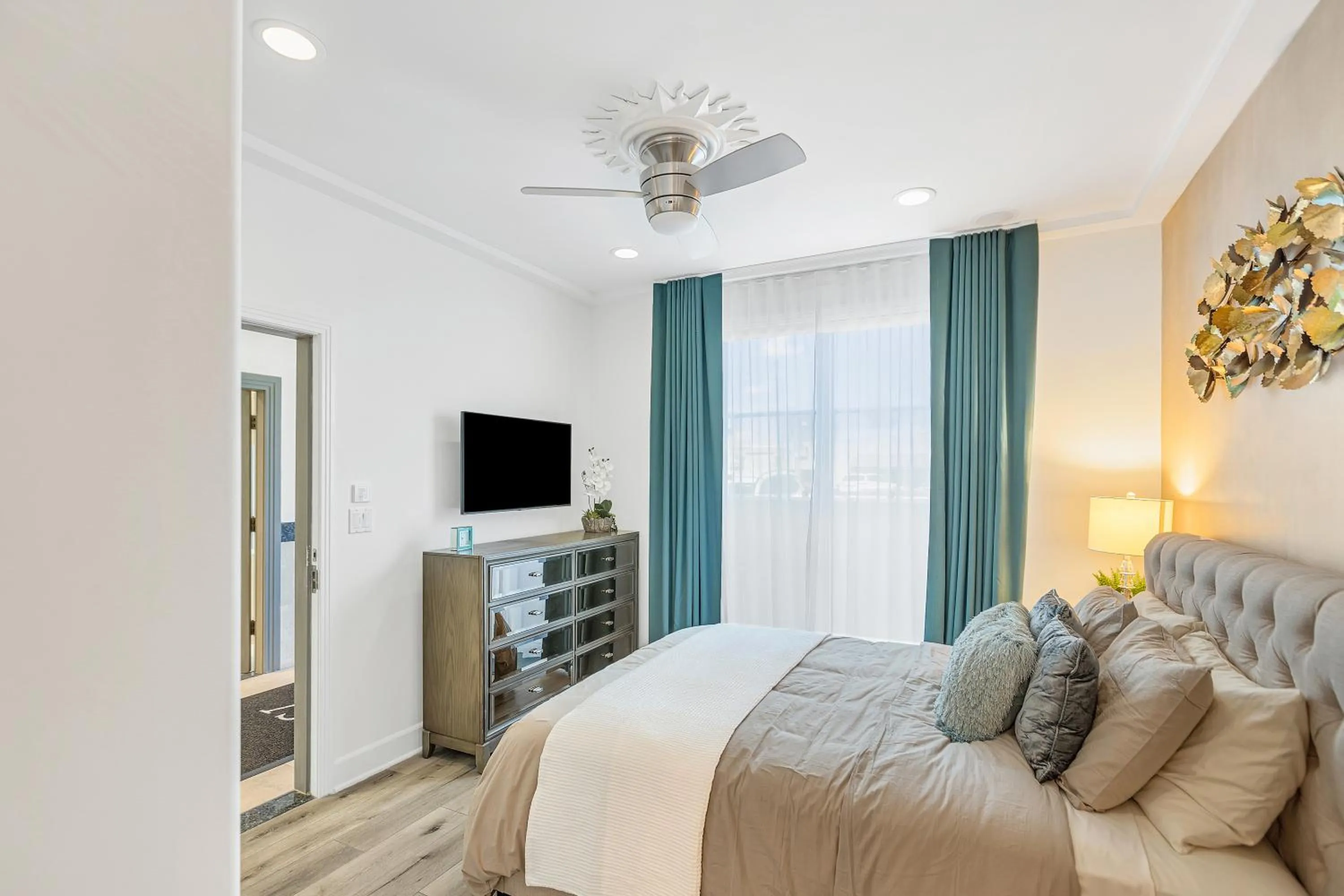 Bed in SW Beach Hotel