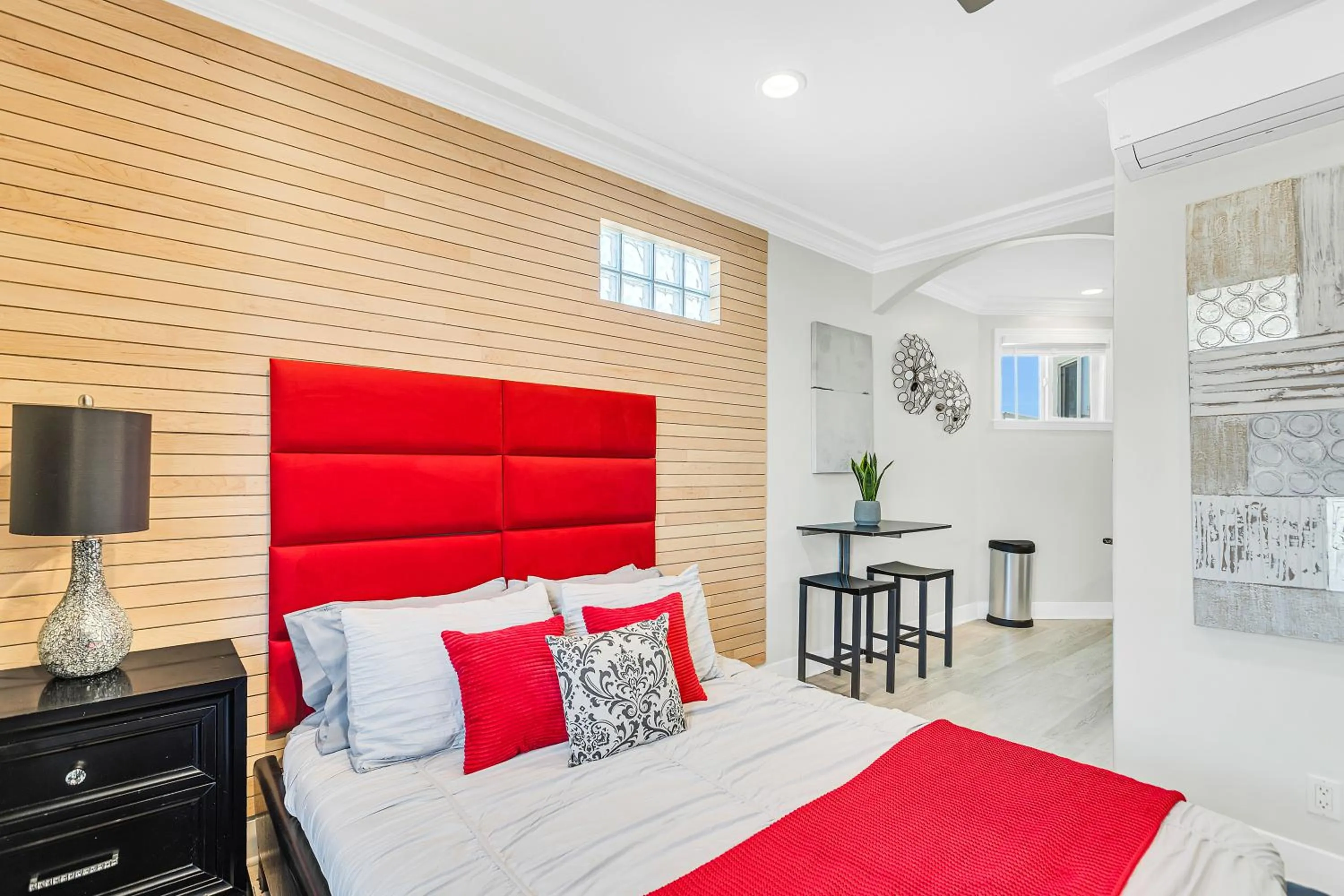 Bed in SW Beach Hotel