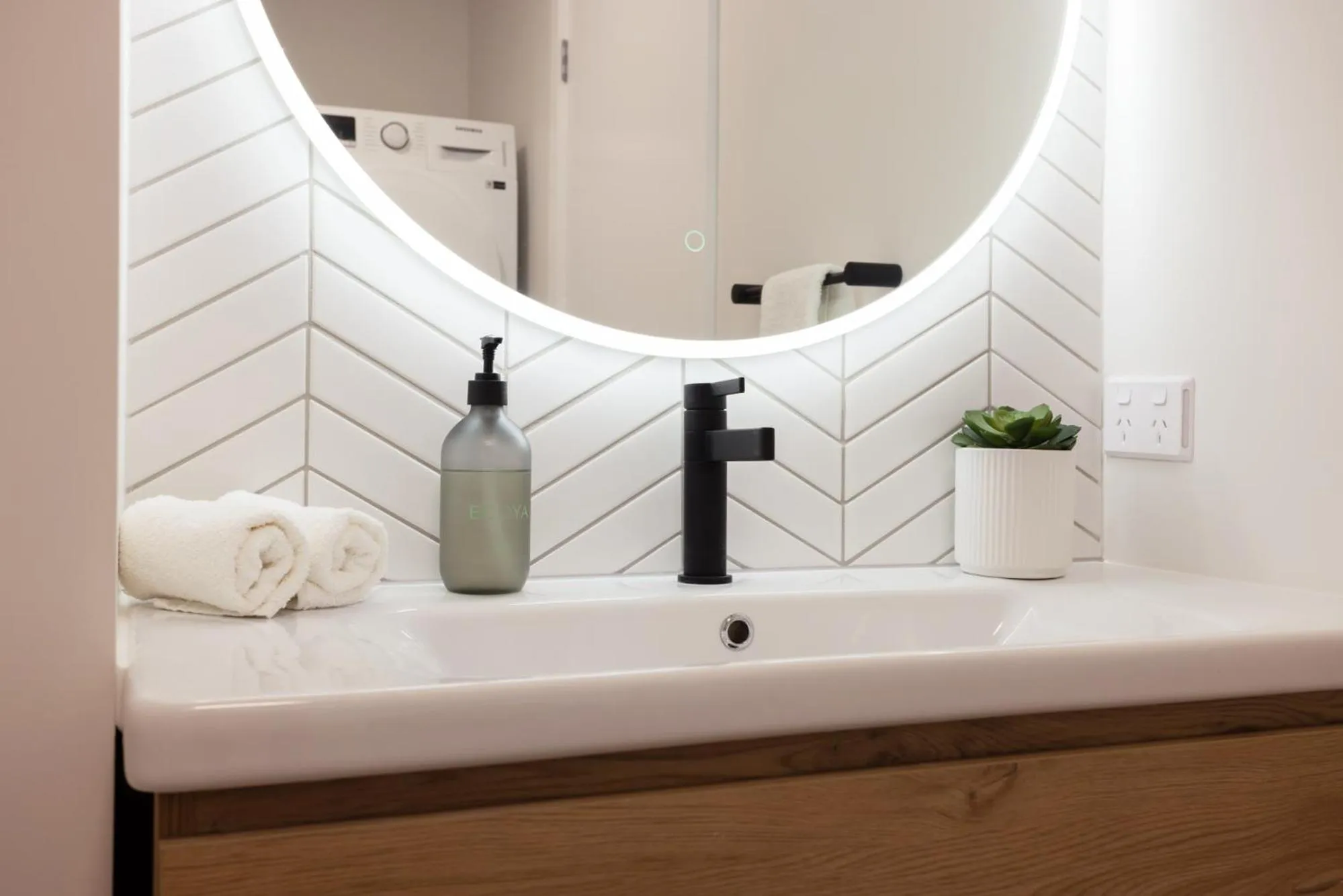 Bathroom in Quest Mt Maunganui