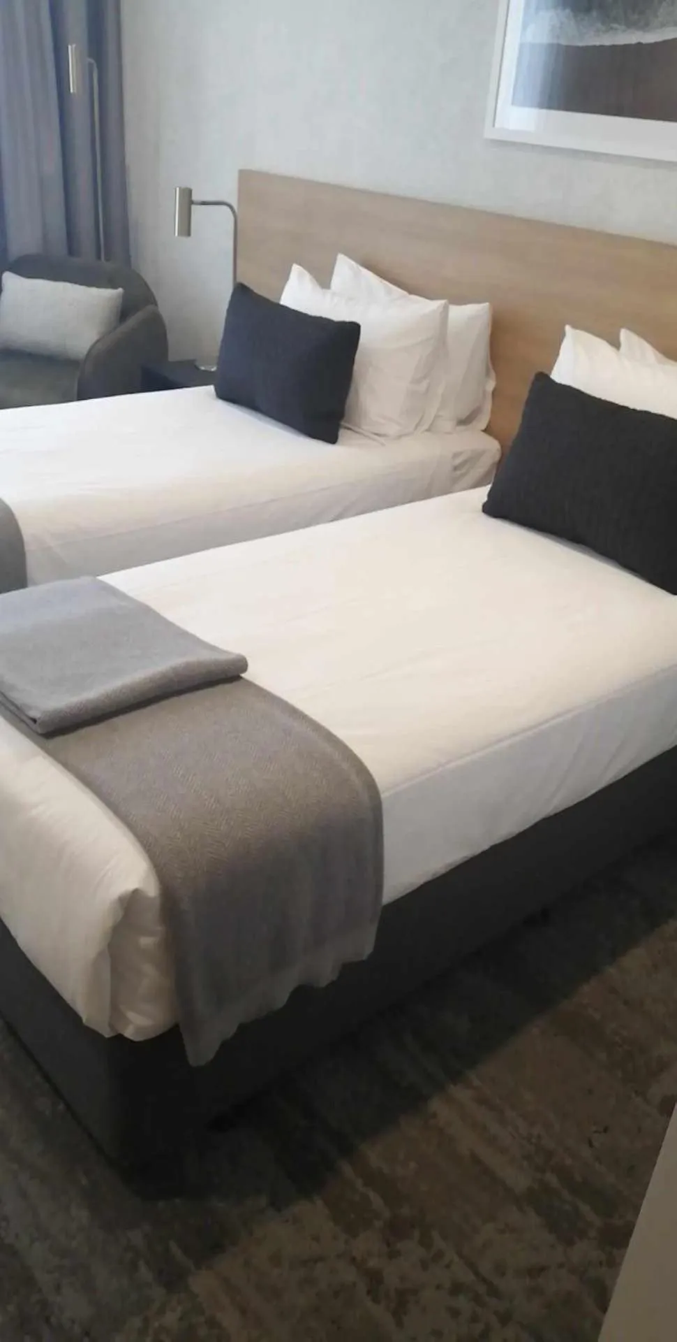 Bed in Quest Mt Maunganui