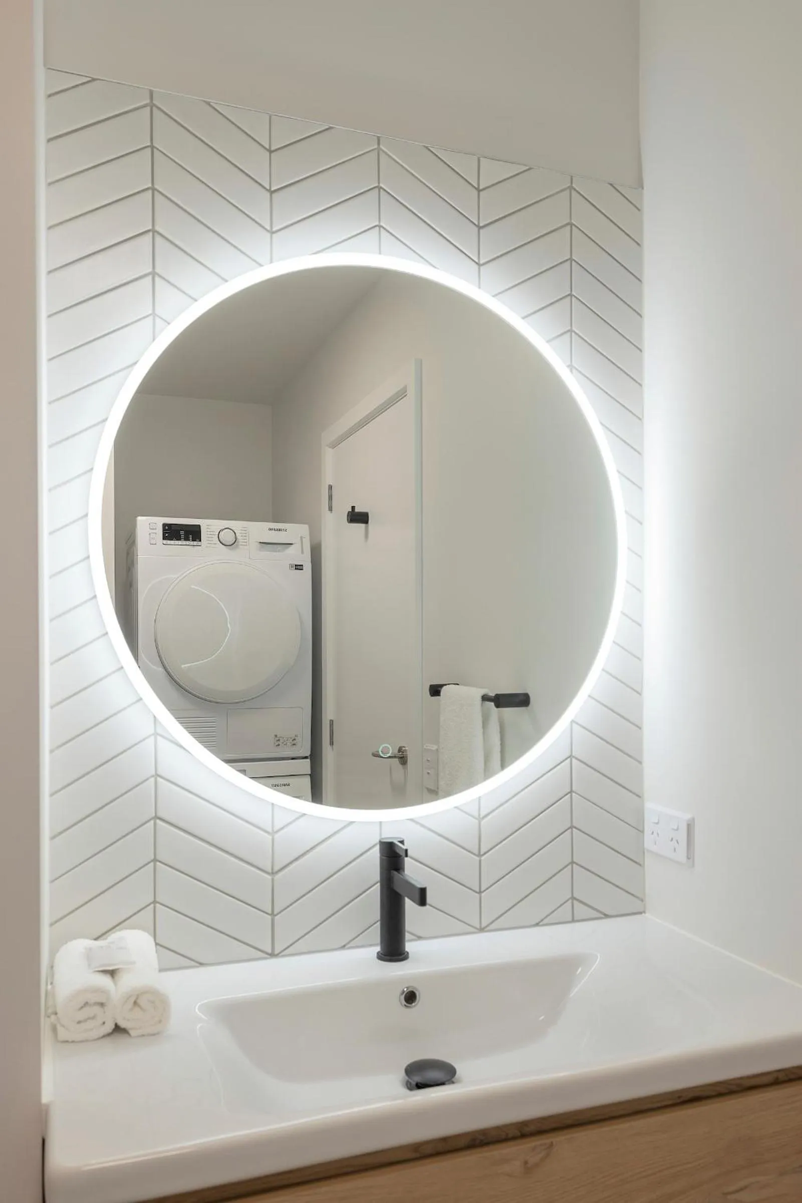 Bathroom in Quest Mt Maunganui