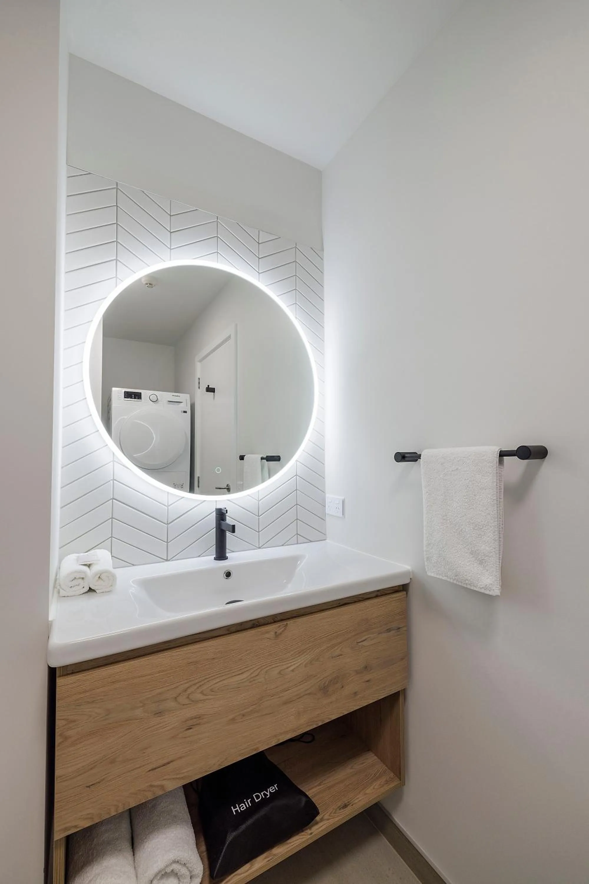 Bathroom in Quest Mt Maunganui