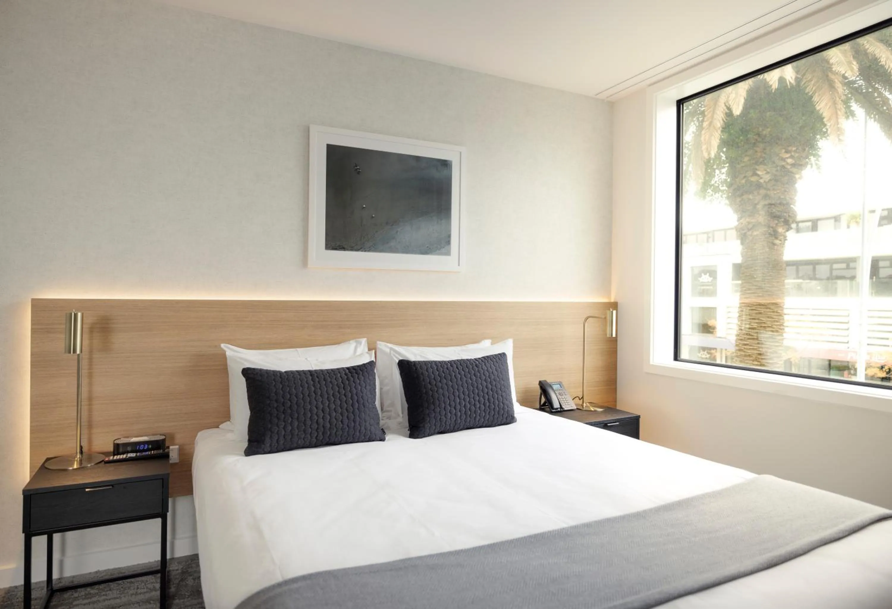 Bedroom, Bed in Quest Mt Maunganui