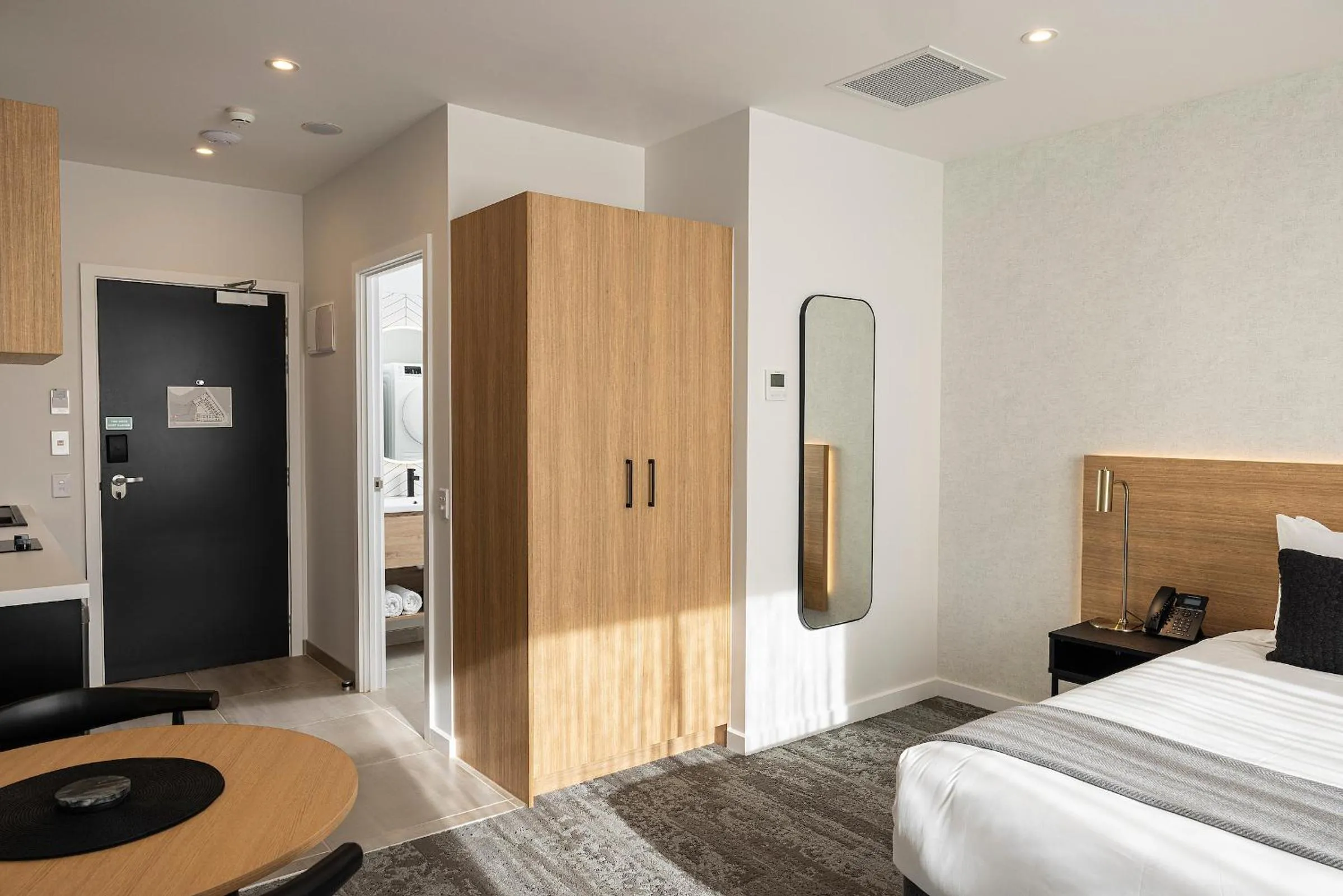 Bed in Quest Mt Maunganui