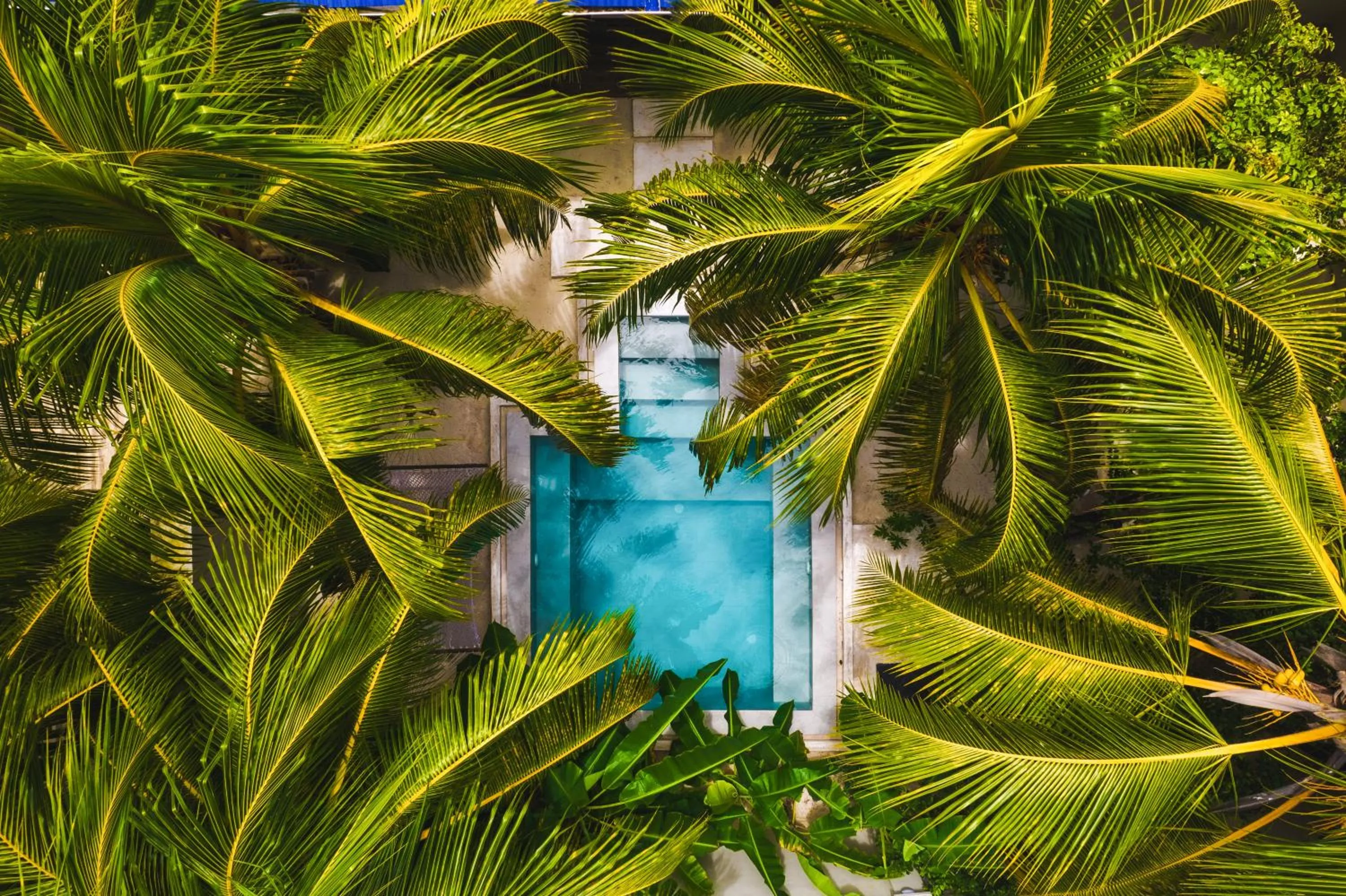 Bird's eye view in RoRi Private Luxury Villas