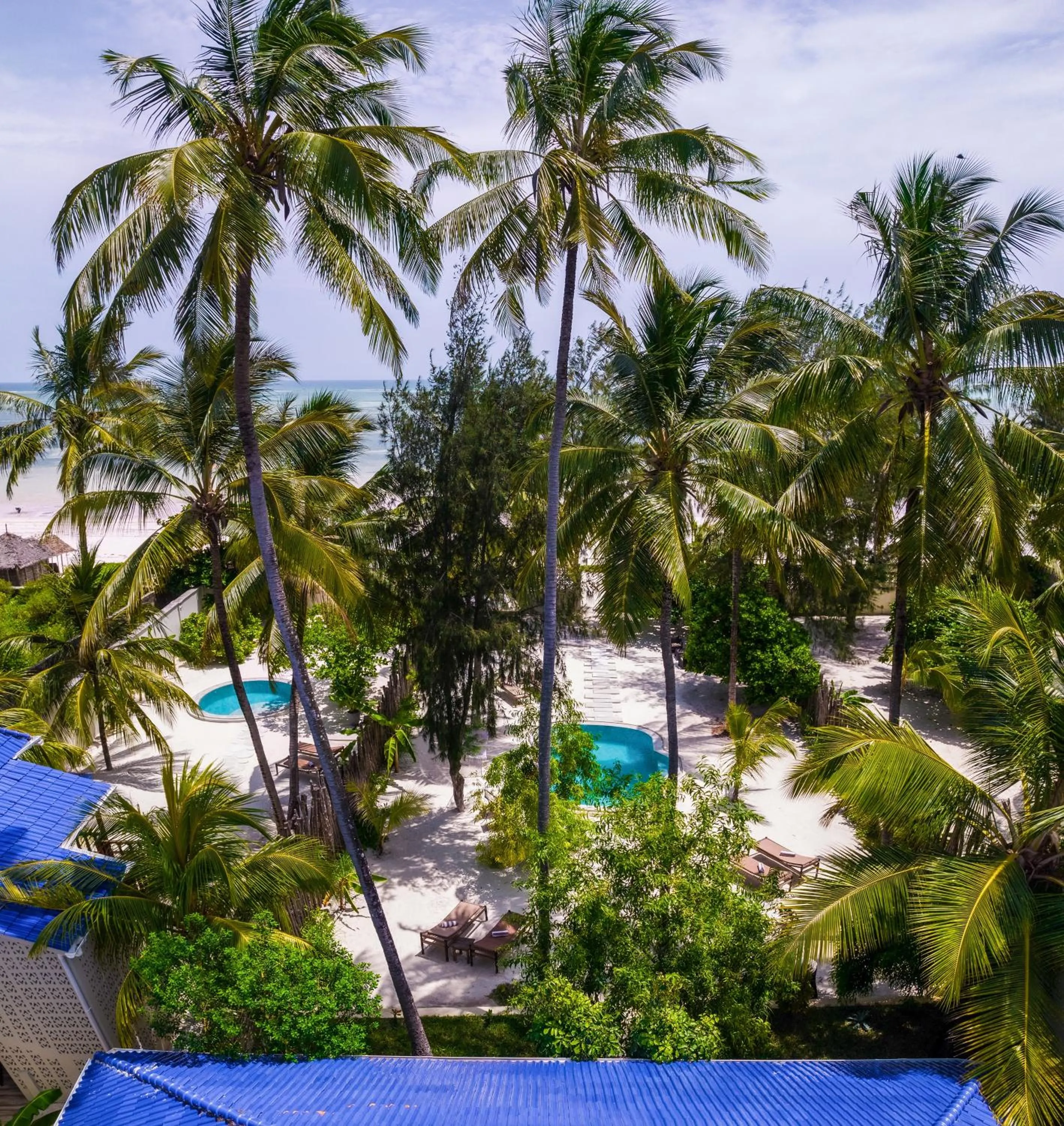 Bird's eye view in RoRi Private Luxury Villas