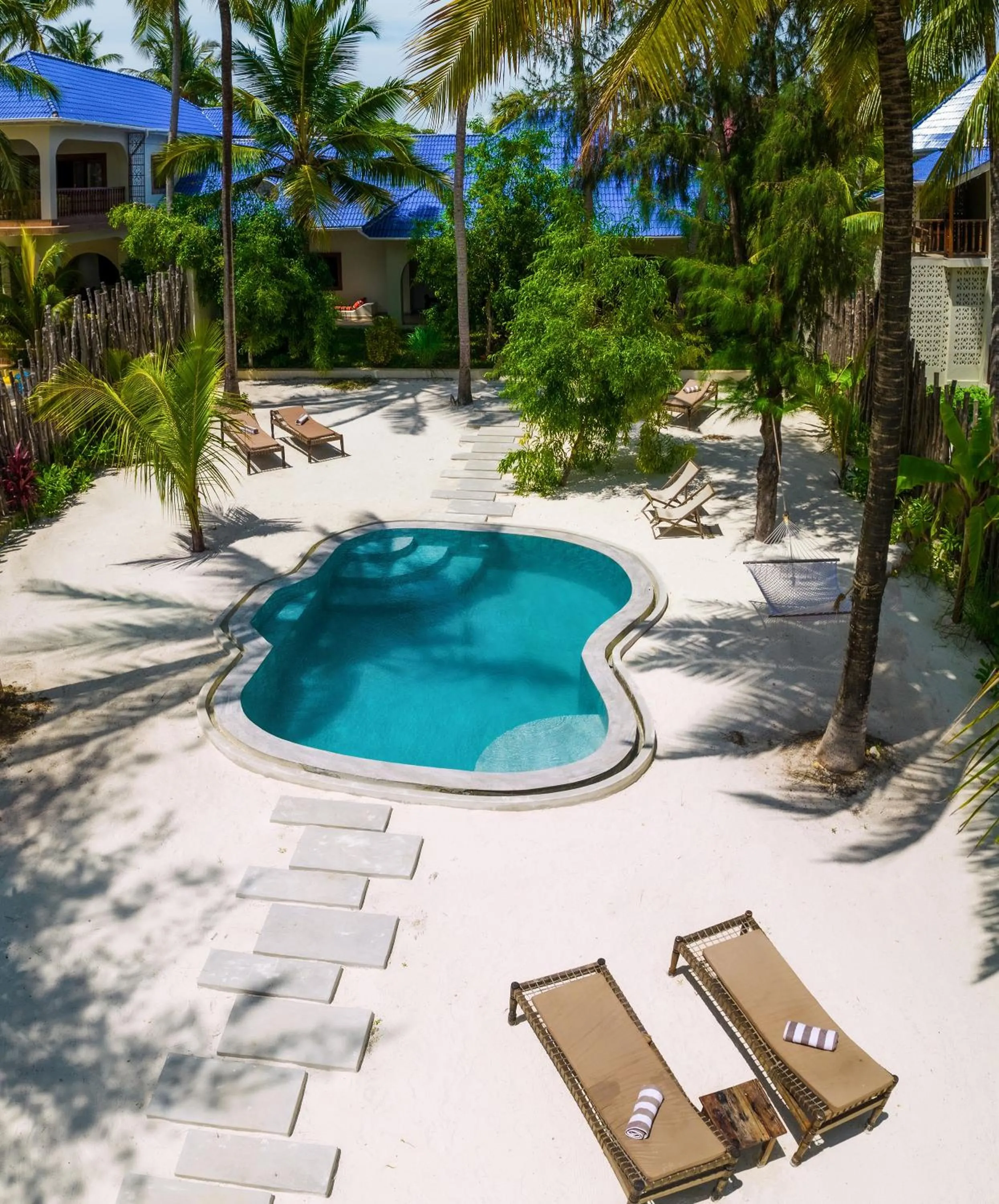 Bird's eye view in RoRi Private Luxury Villas