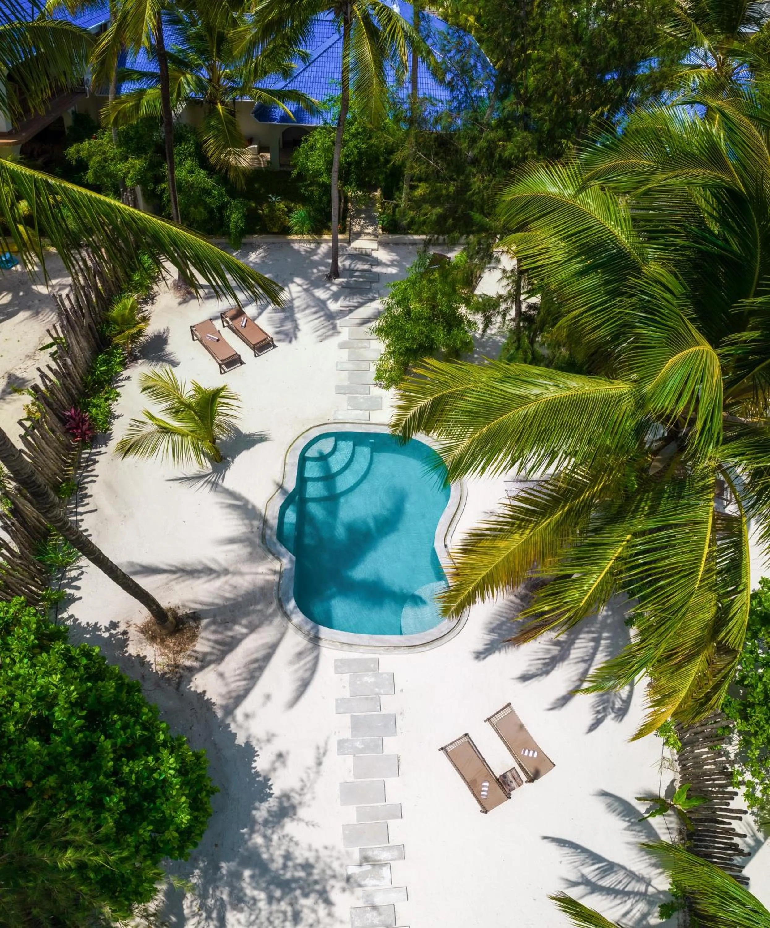 Bird's eye view in RoRi Private Luxury Villas