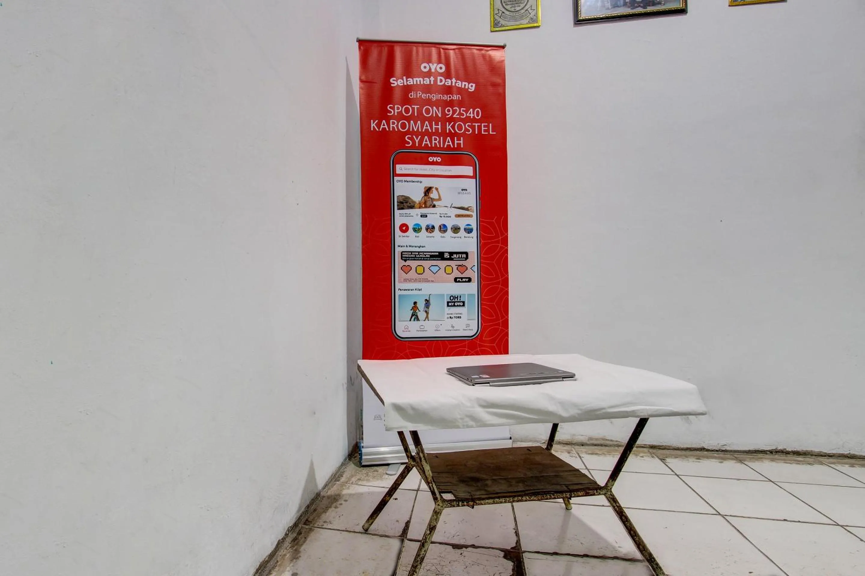 Lobby or reception in Hotel O Karomah Kostel Syariah
