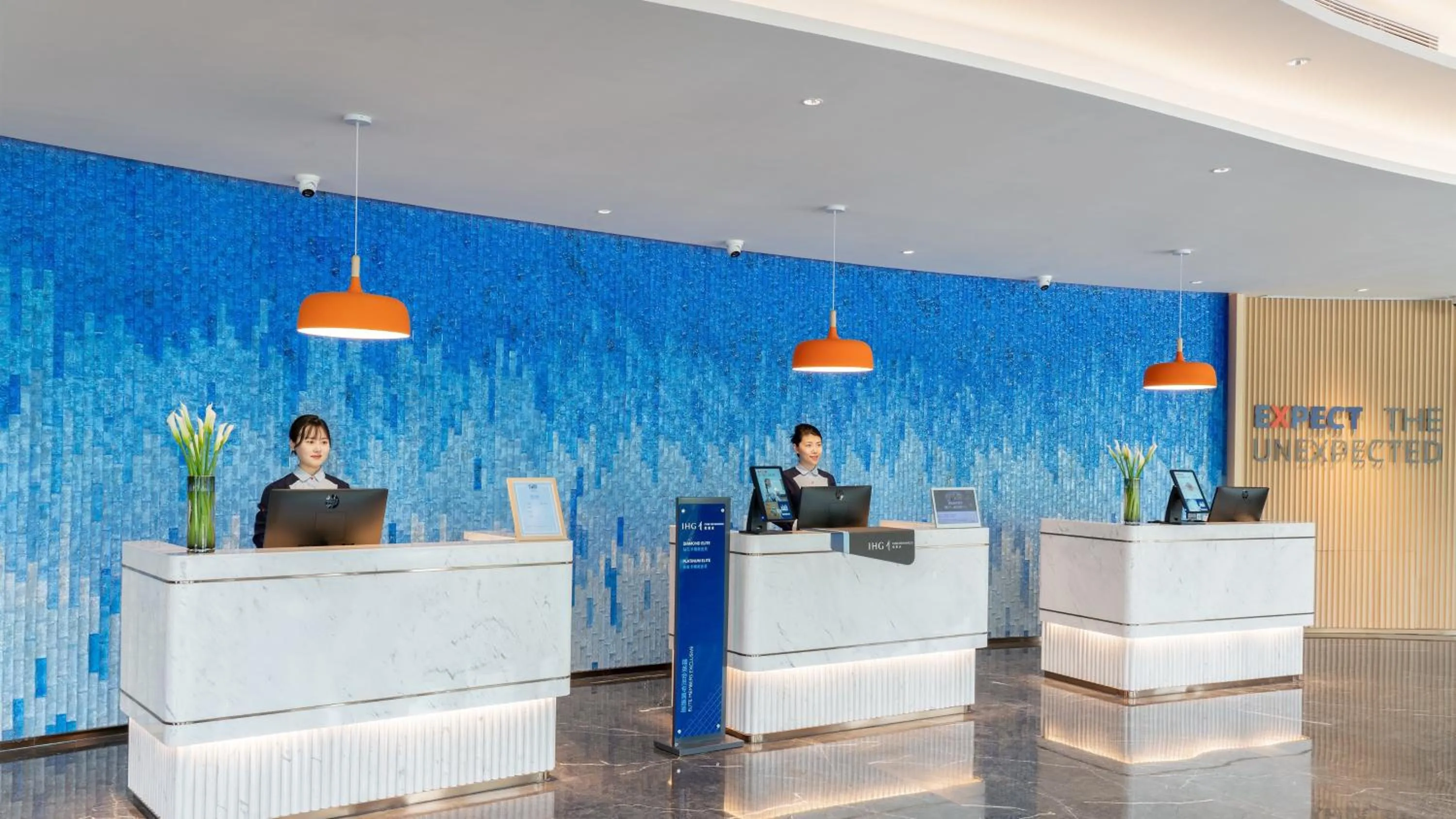 Property building in Holiday Inn Express Dalian Golden Pebble Beach by IHG