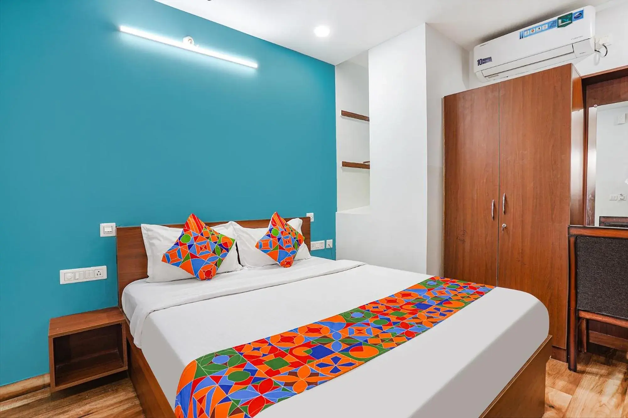 Deluxe Room - single occupancy in FabHotel RLV Green Palace - Nr Kengeri Satellite Town Deluxe Room - single occupancy in FabHotel RLV Green Palace - Nr Kengeri Satellite Town