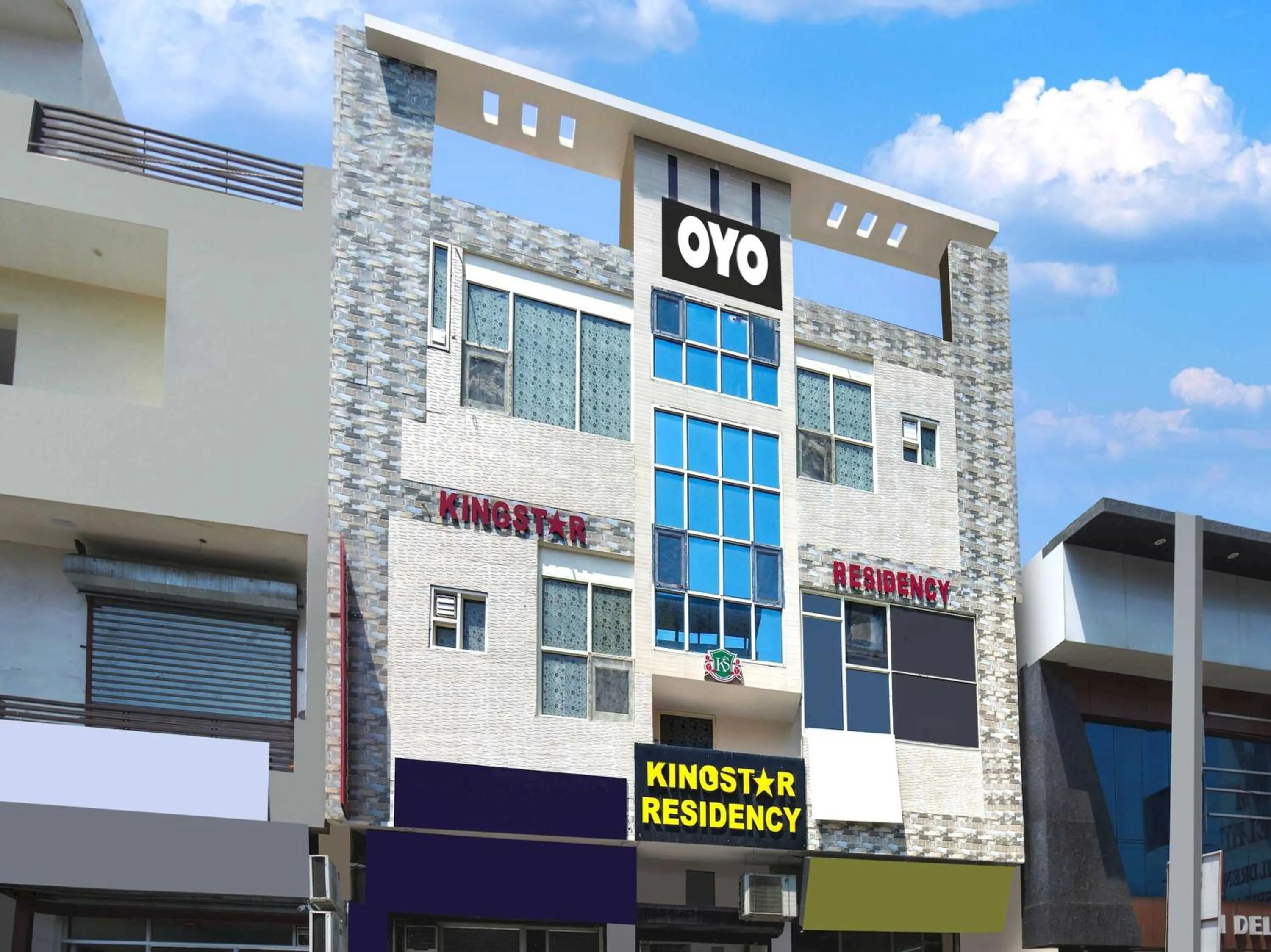 Facade/entrance in Hotel O King Star Residency