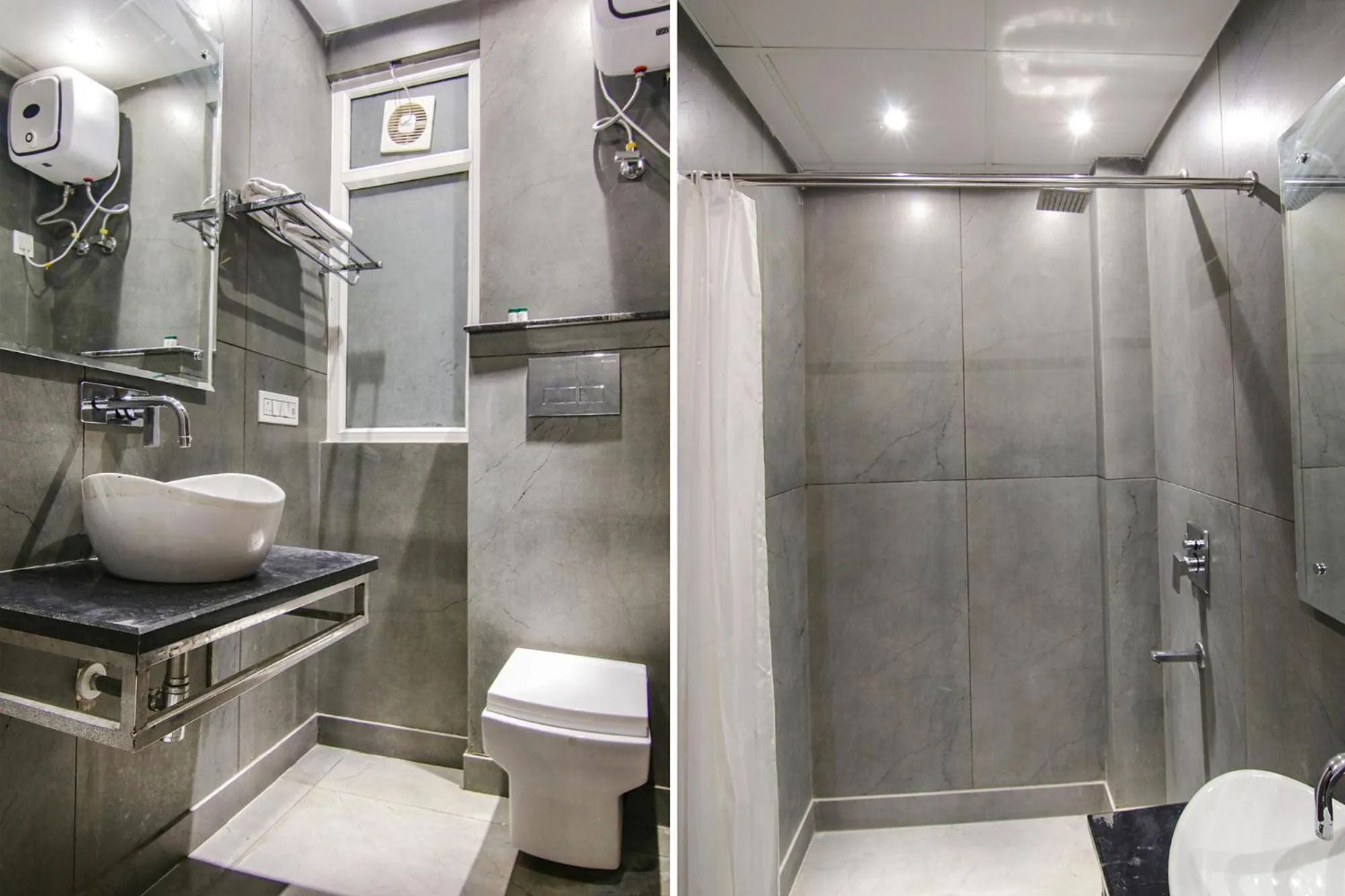 Bathroom in FabHotel Moro Rohini Sector 4