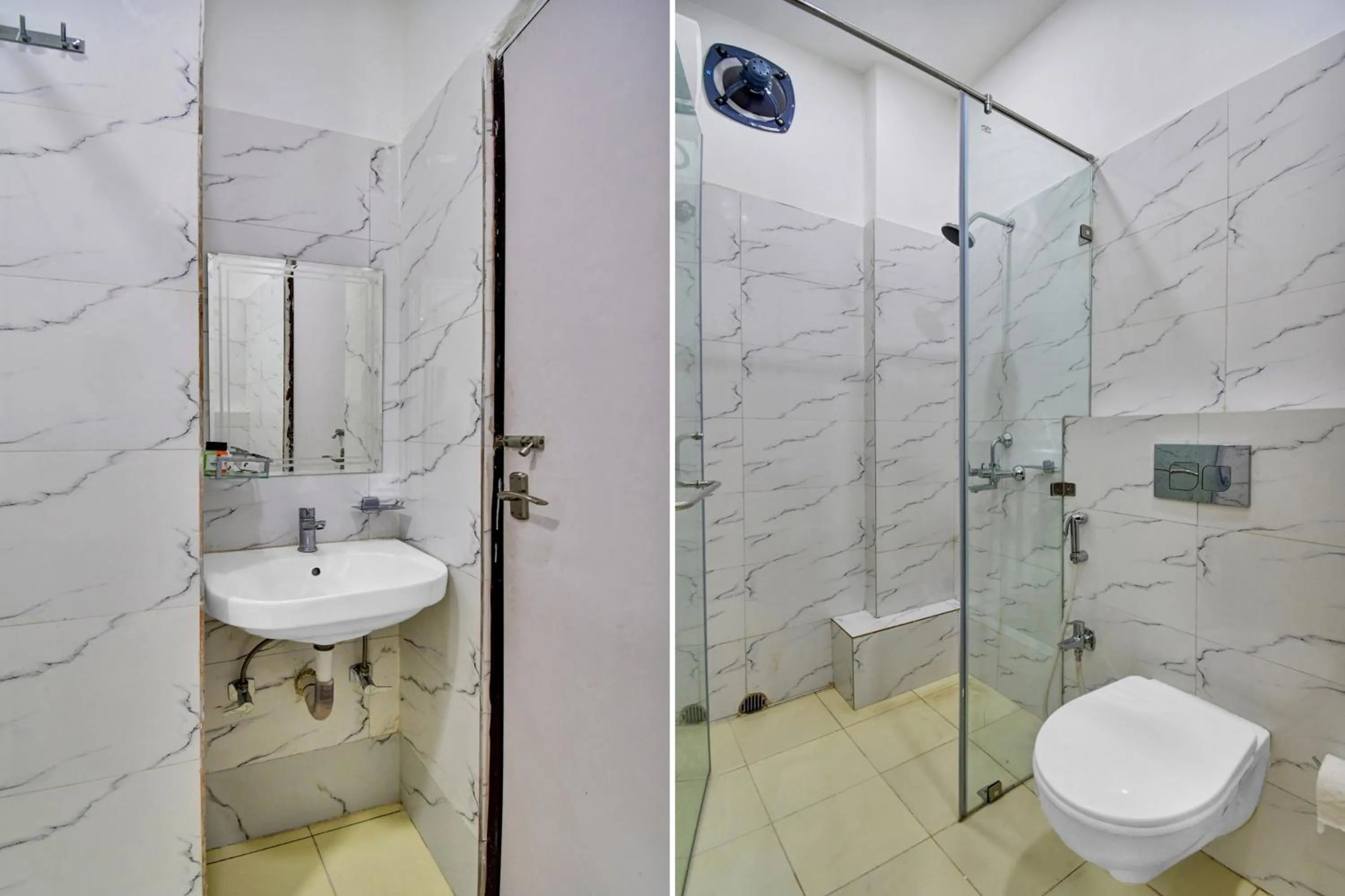 Bathroom in Collection O Dalhousie Square Kolkata Formerly G.N Palace