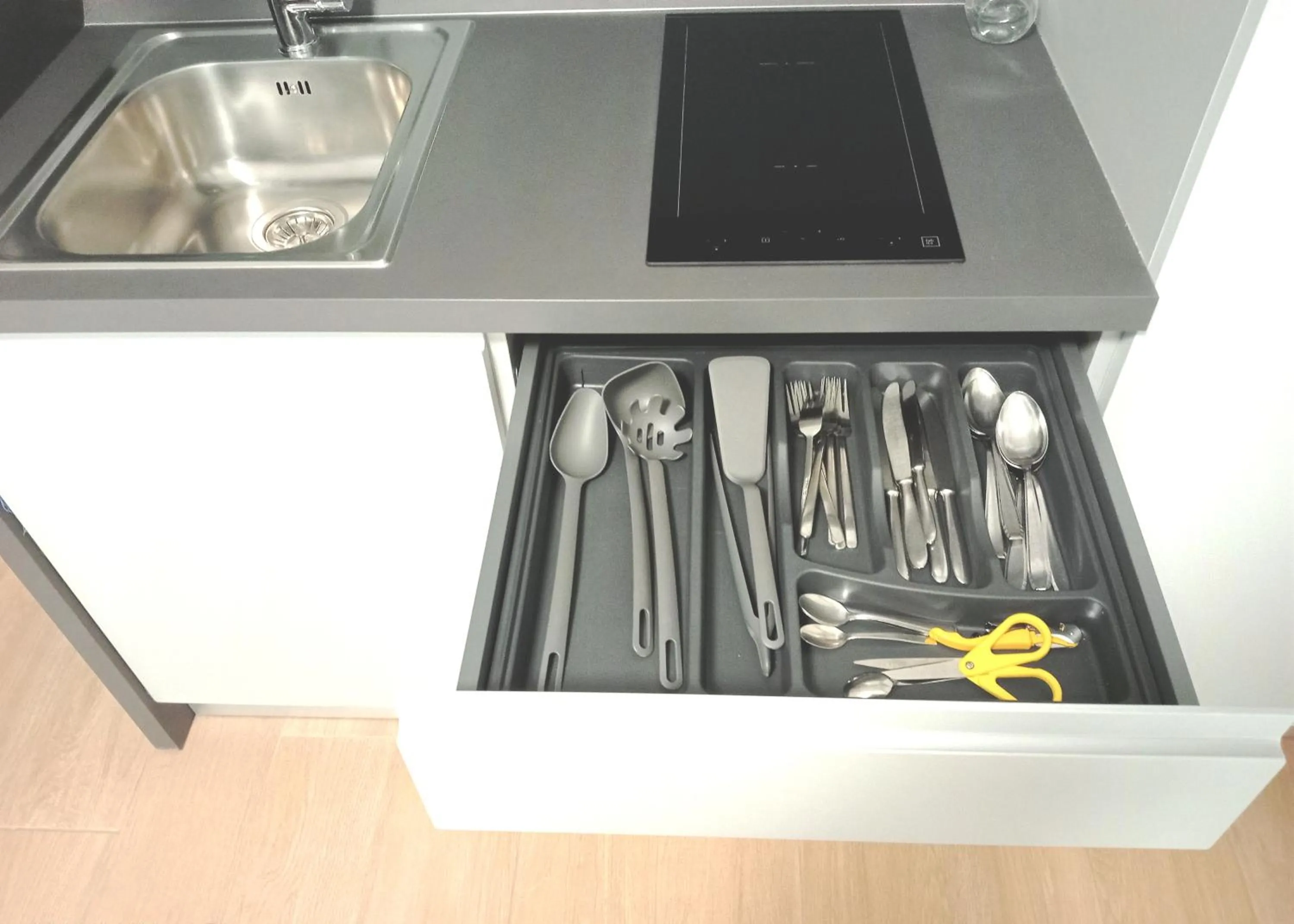 Kitchen or kitchenette in Residenza delle Nazioni
