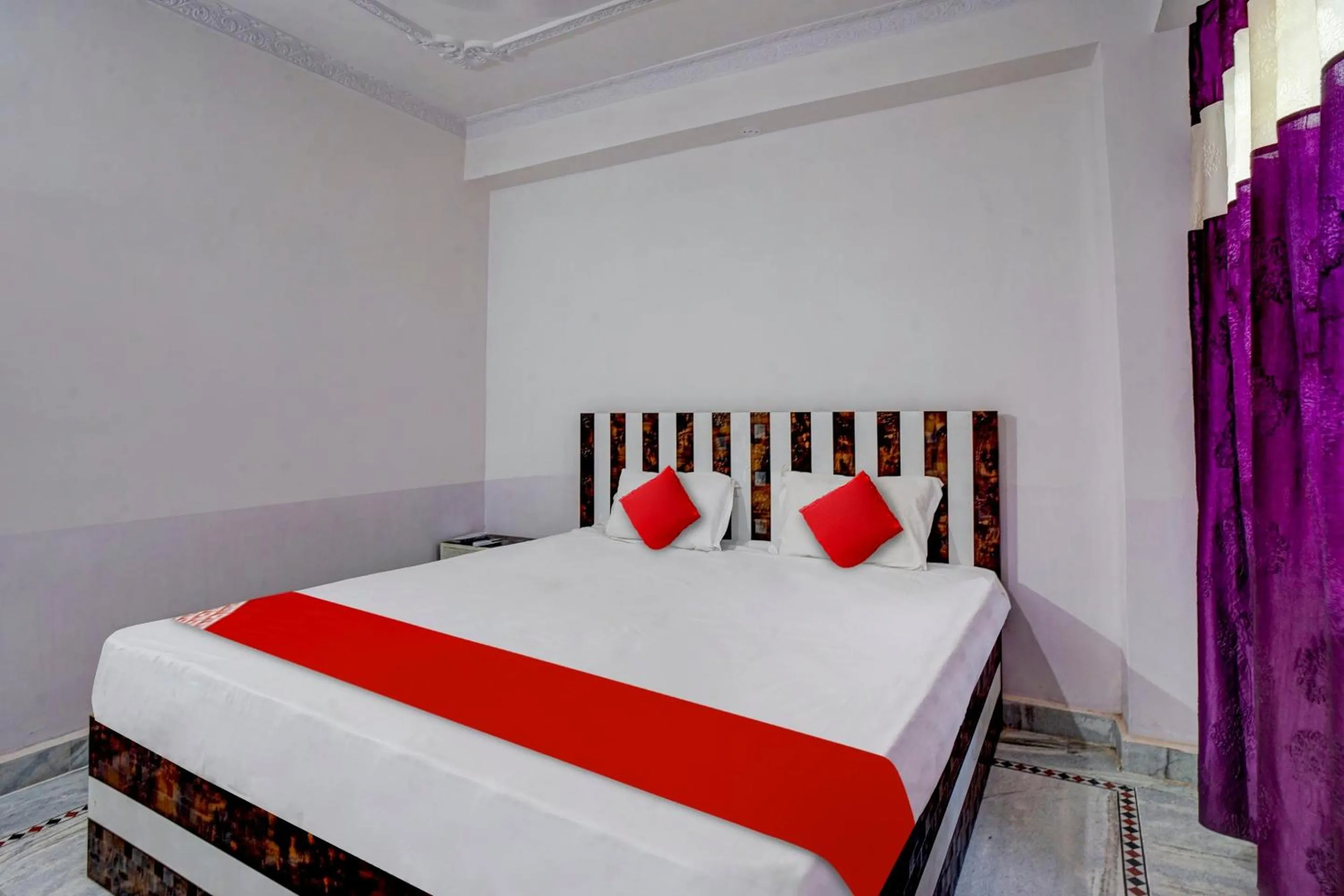 Bedroom, Bed in Hotel O by OYO Shravi