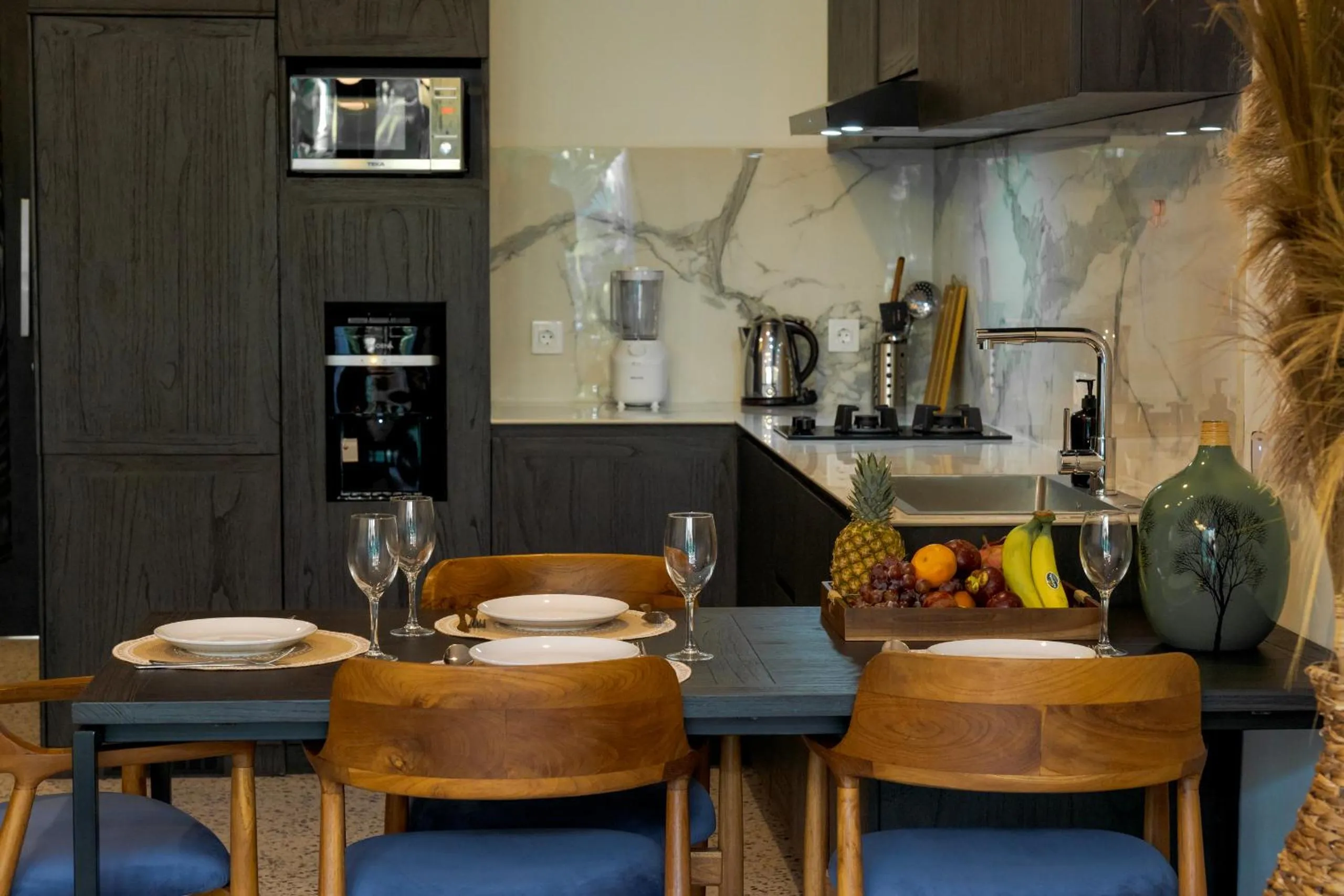 Dining area in Sunny Village Batu Bolong