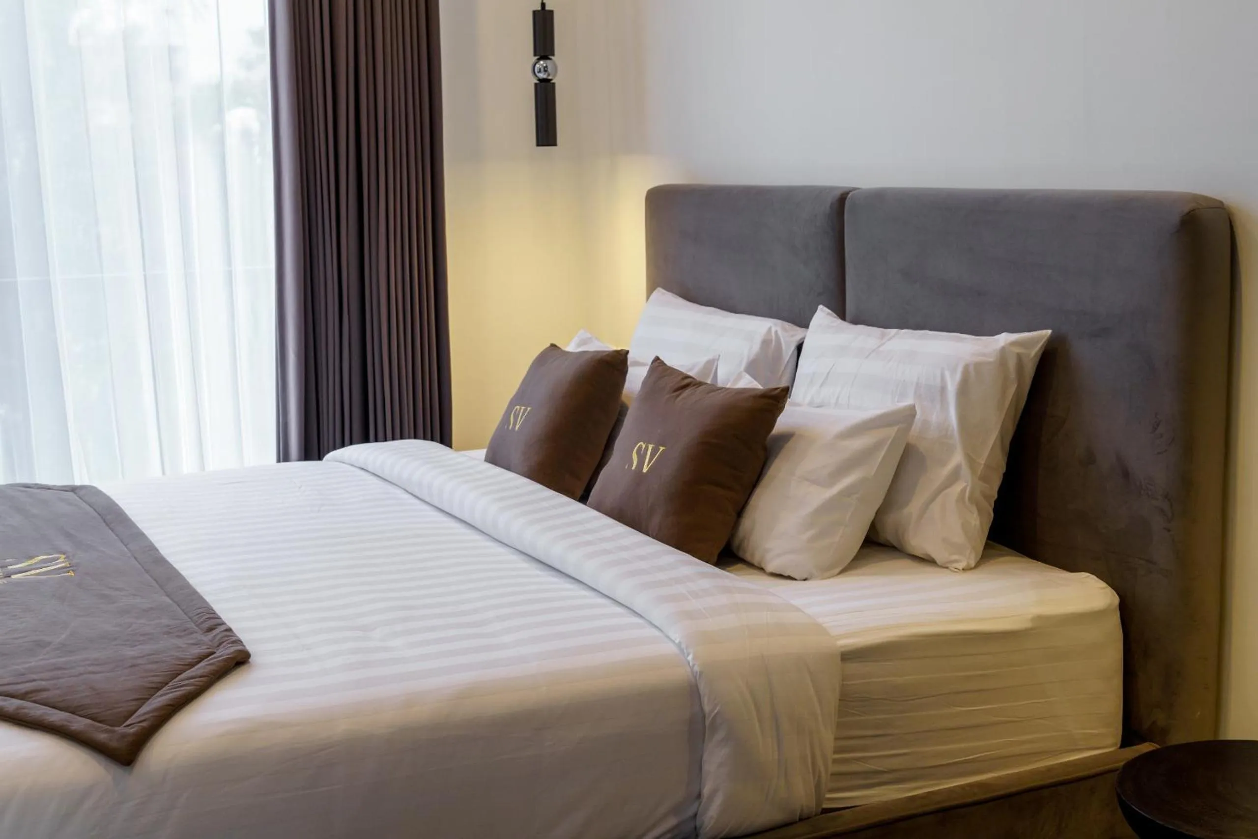 Bed in Sunny Village Batu Bolong