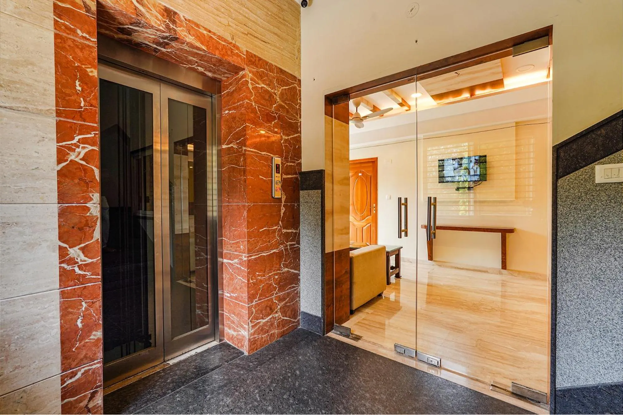 elevator in FabHotel Shakthi Suites - Nr Jayadeva Hospital