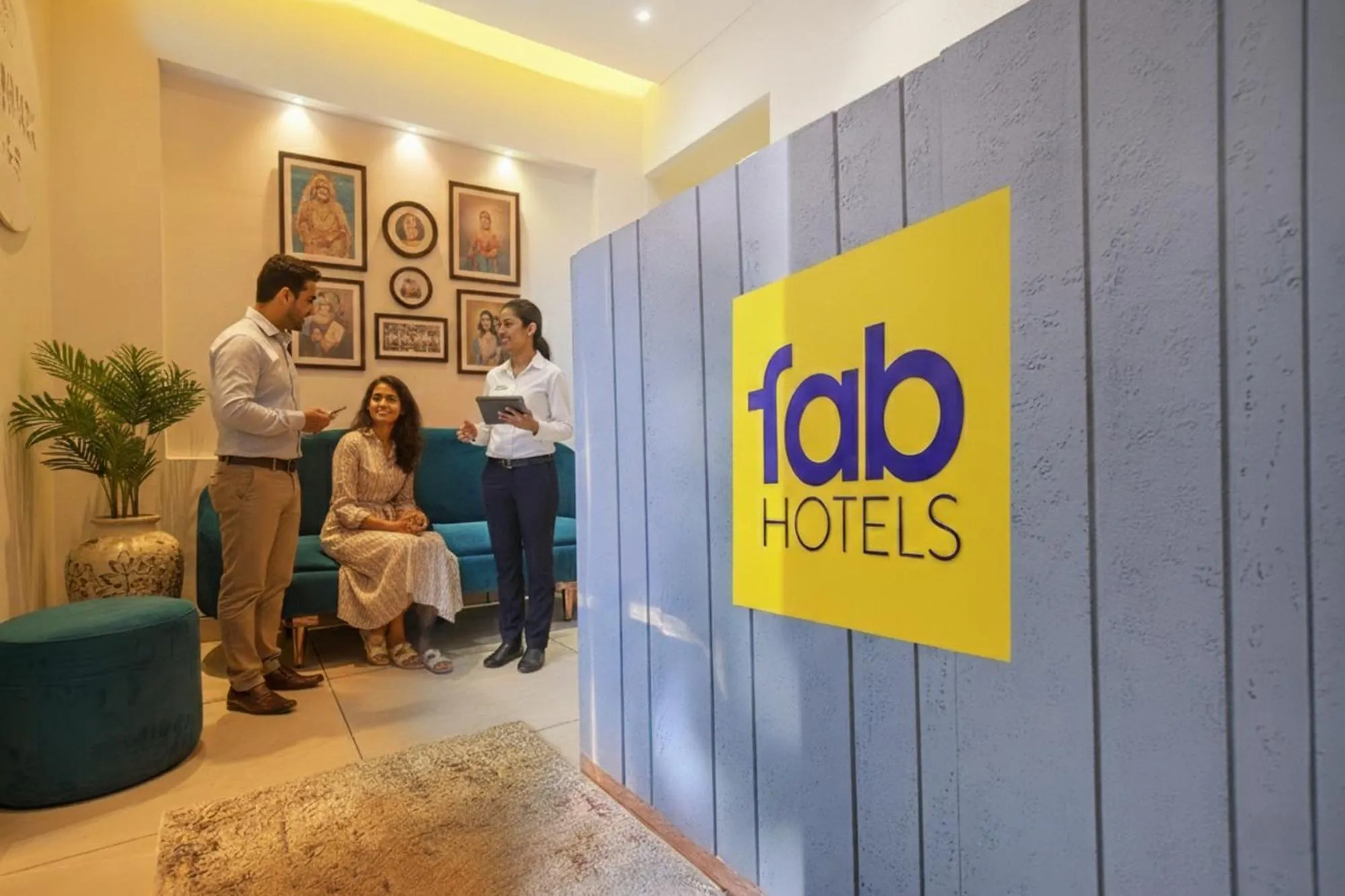 Lobby or reception in FabHotel Benchmark