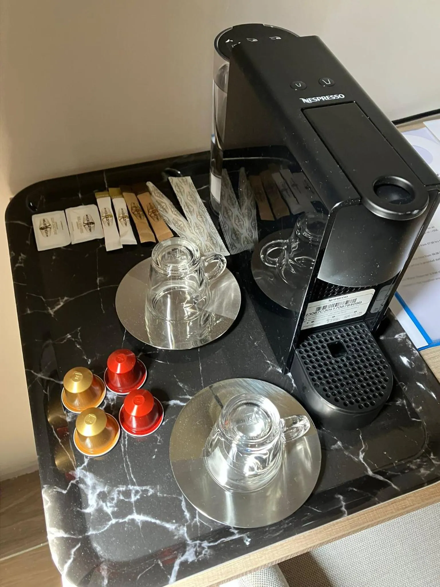 Coffee/tea facilities in Mulberry Suites